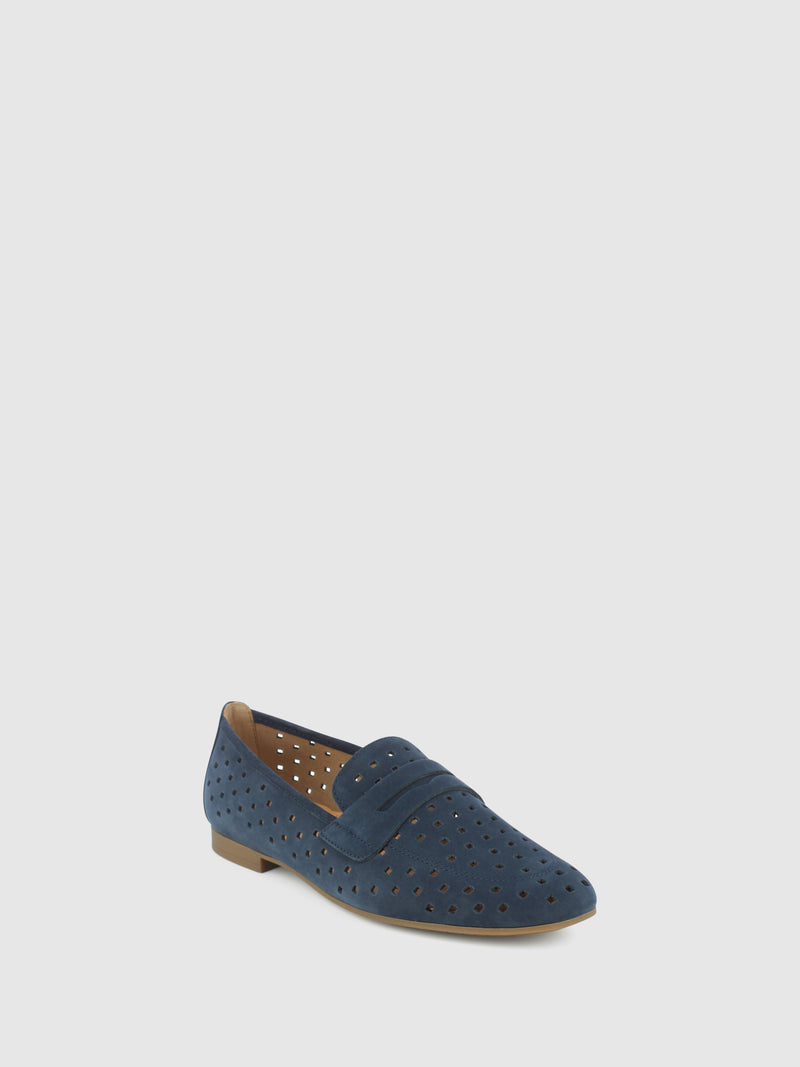 Gabor Loafers Clássicos em Azul Marinho