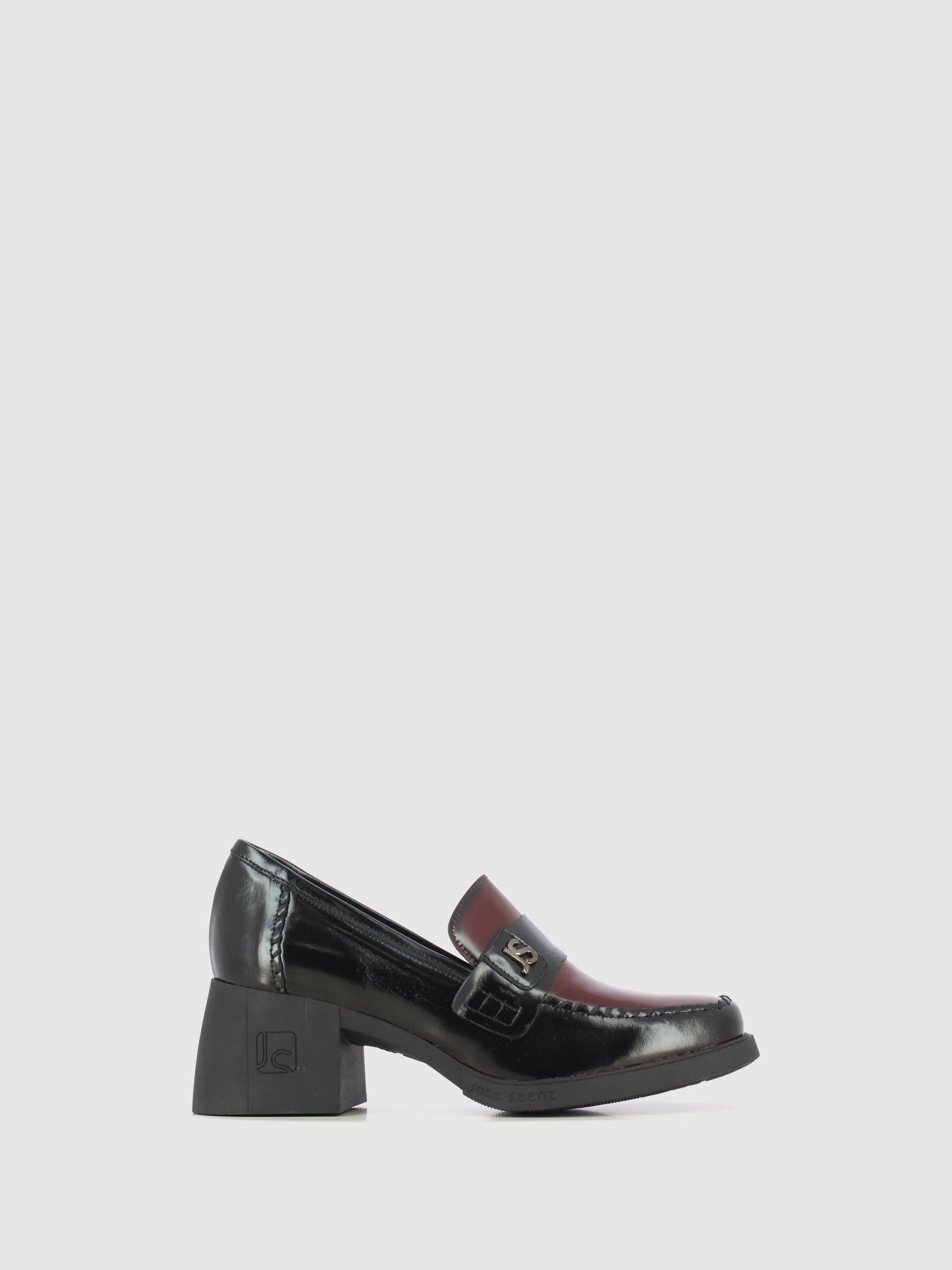 Jose Saenz Sapatos Mocassins em Preto