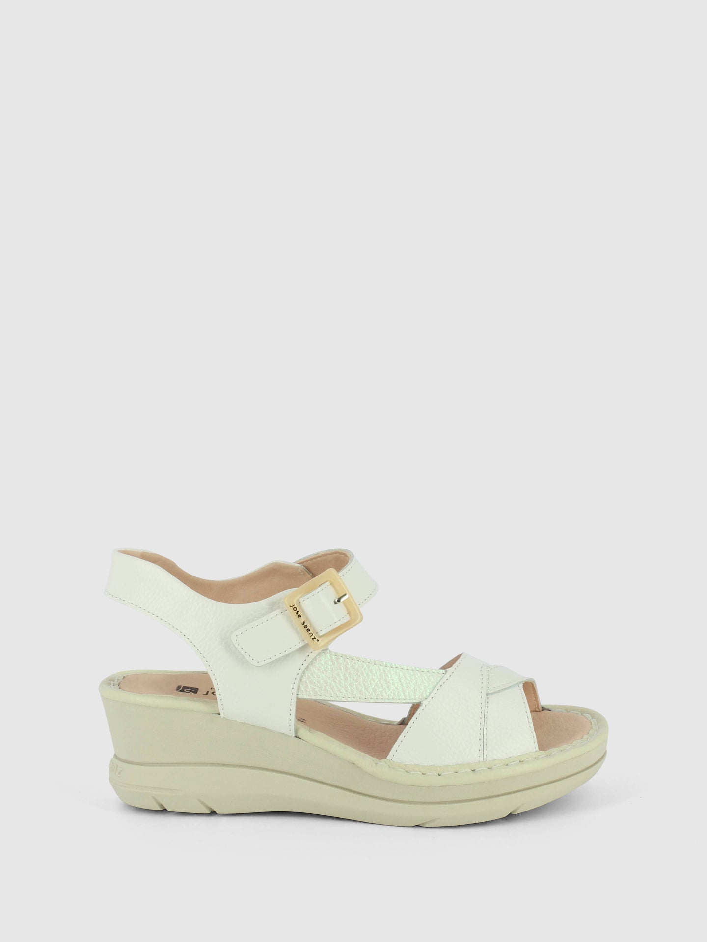 Jose Saenz Sandálias com Velcro em Branco