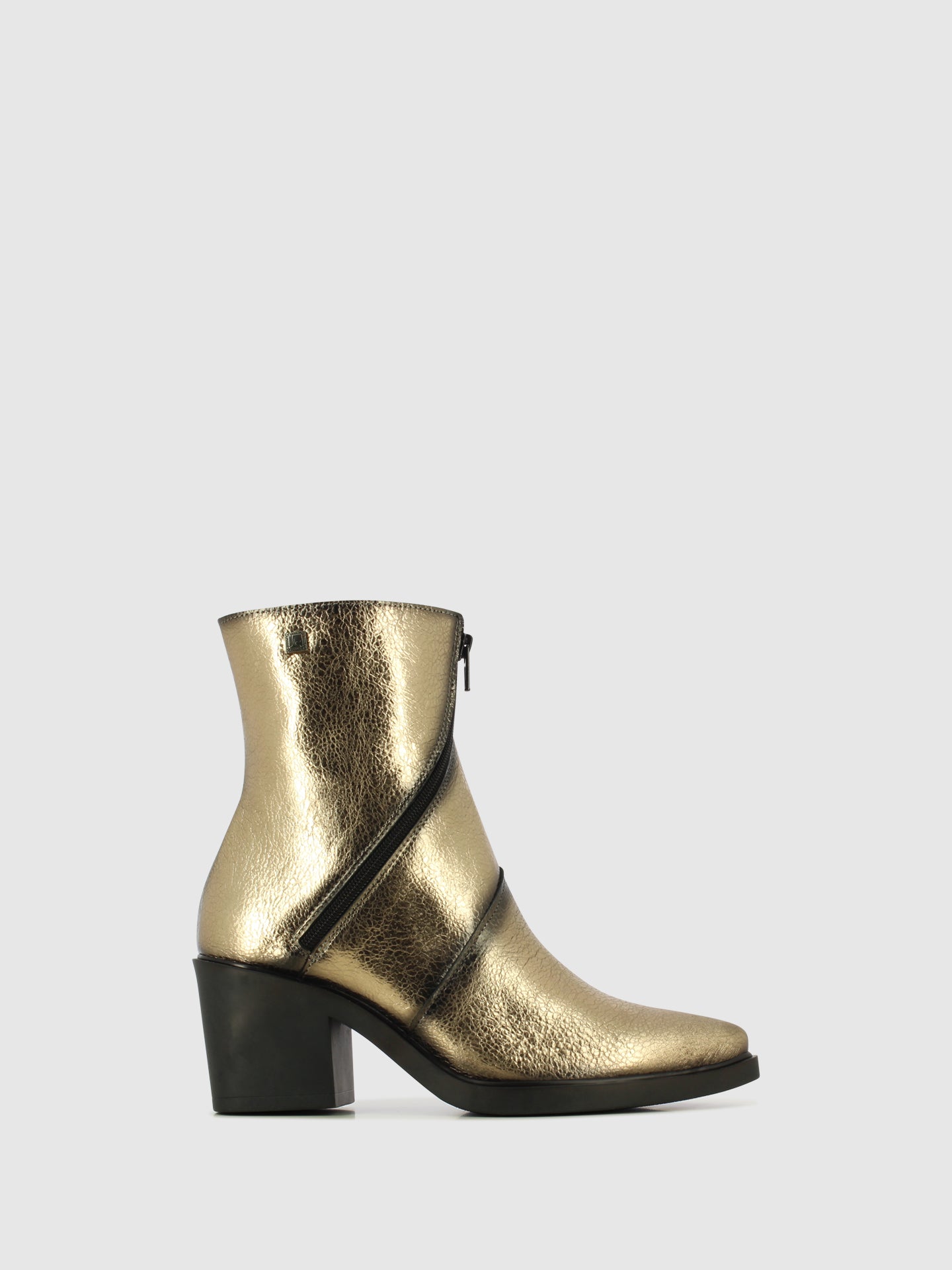 Jose Saenz Botas Texanas em Dourado
