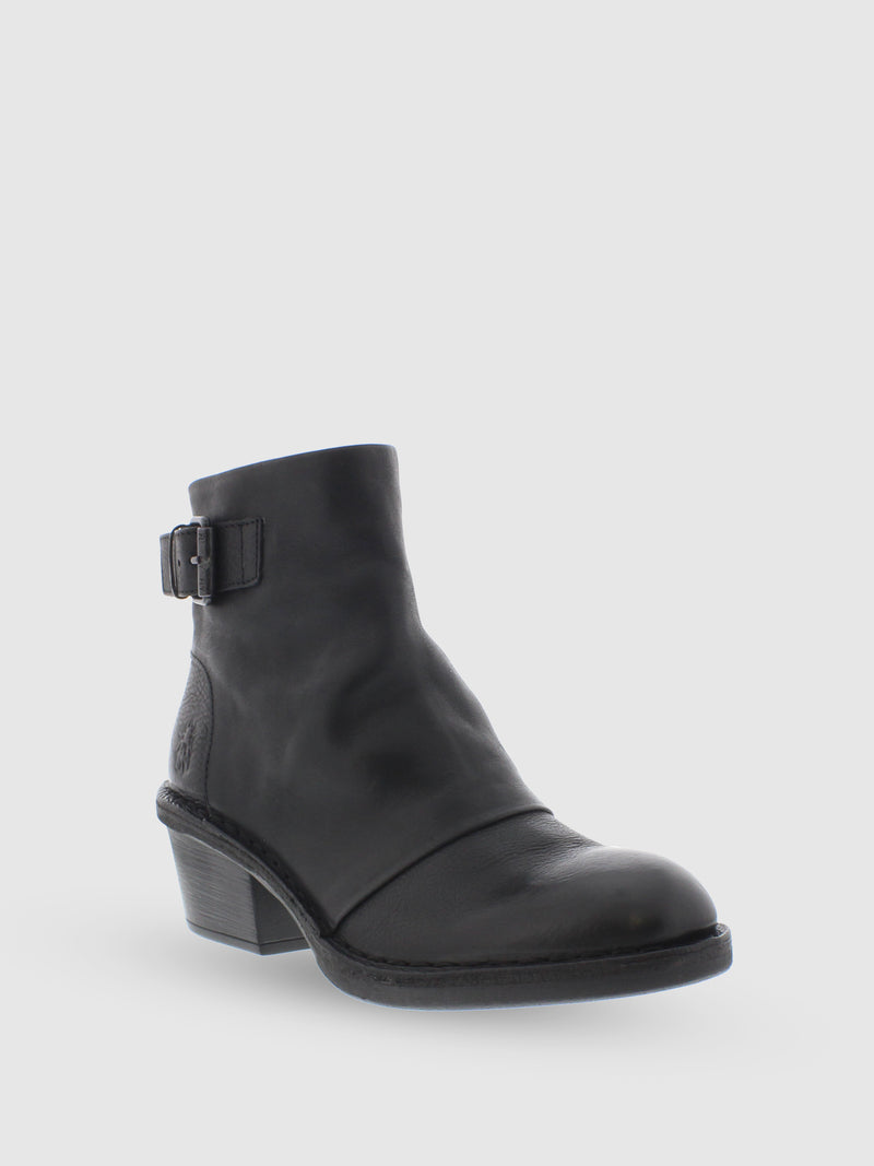 Fly London Botins com Fecho em Preto