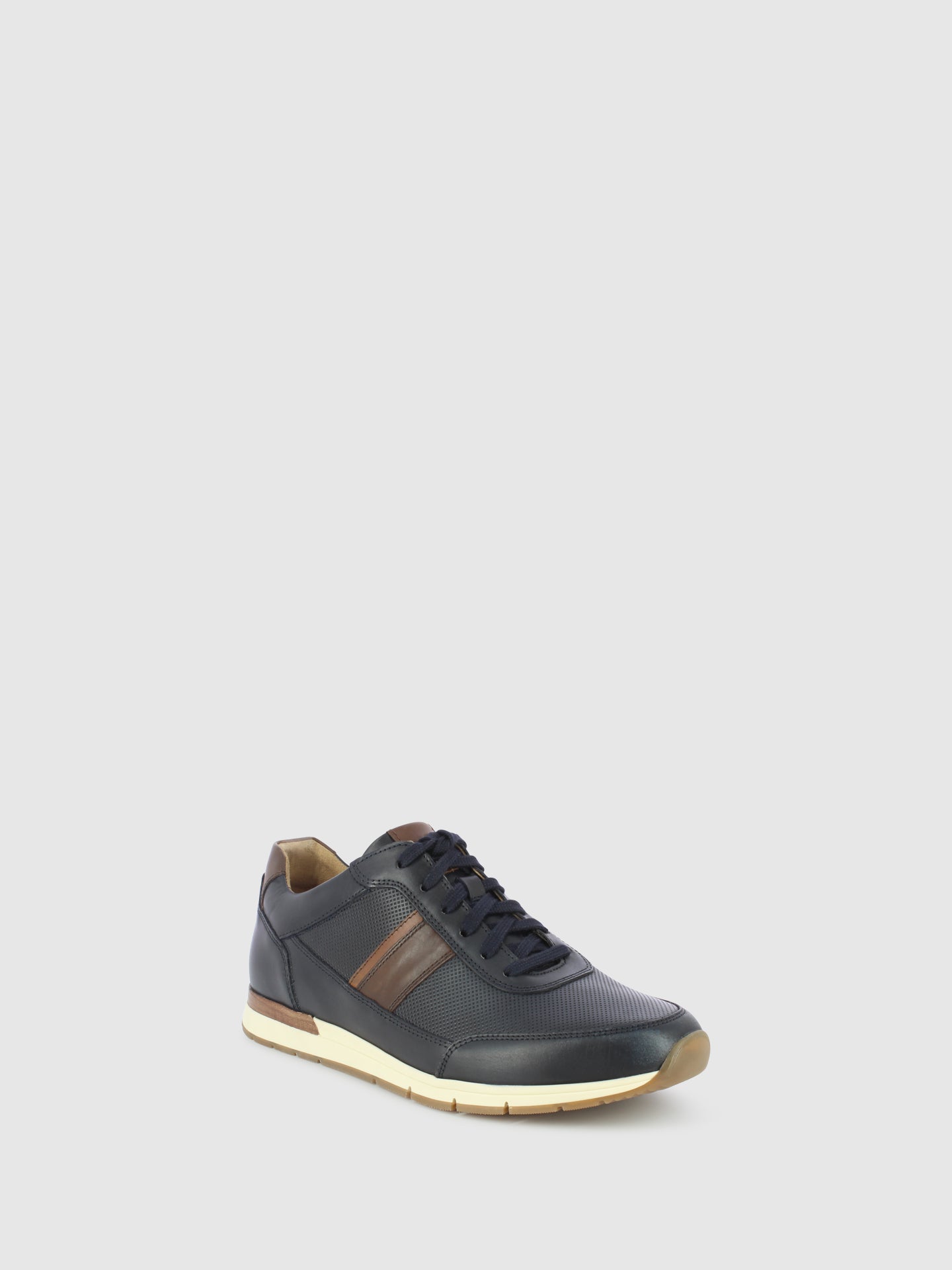 Pius Gabor Sapatos com Atacadores em Azul Marinho