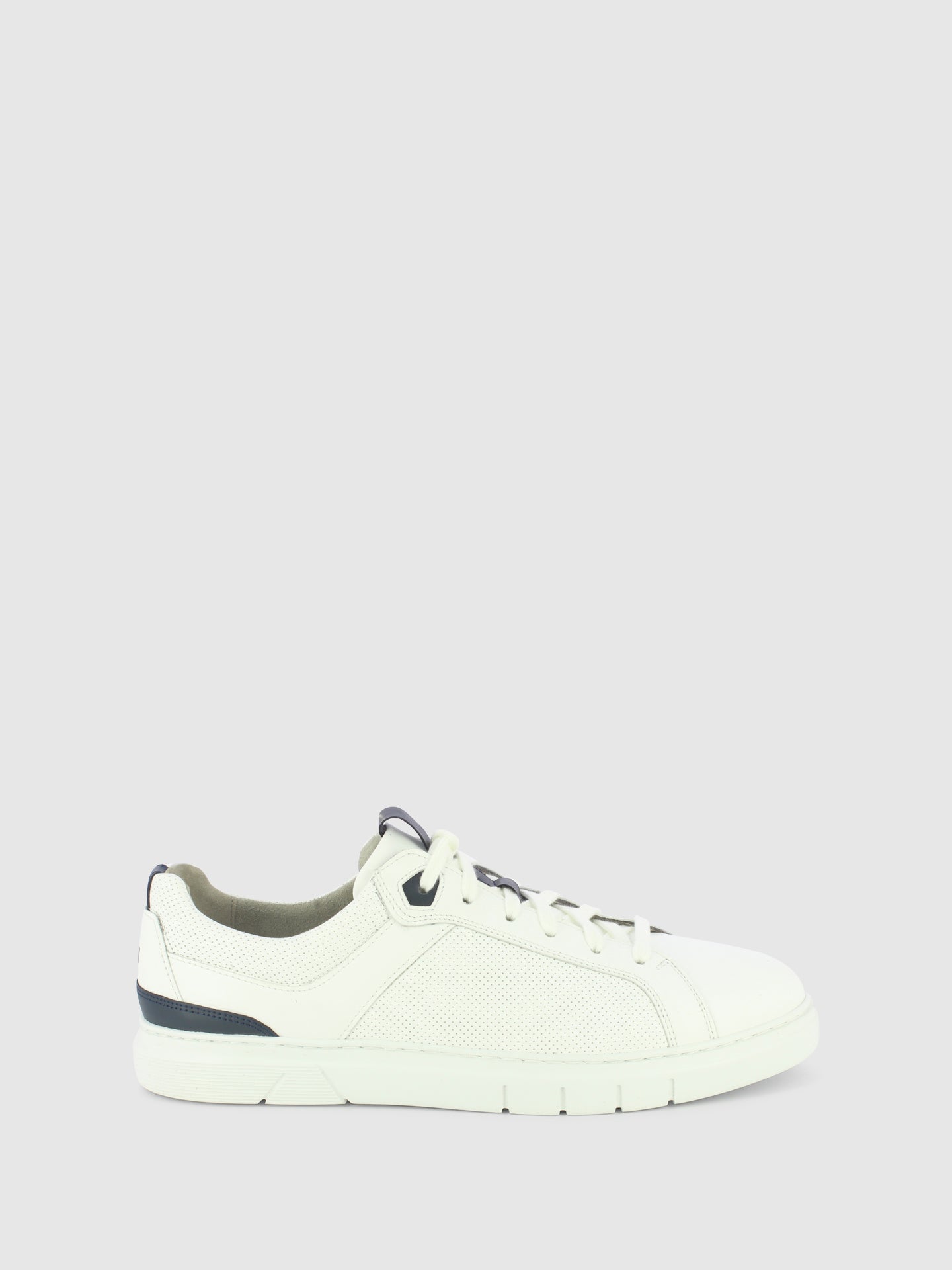 Pius Gabor Sapatos com Atacadores em Branco