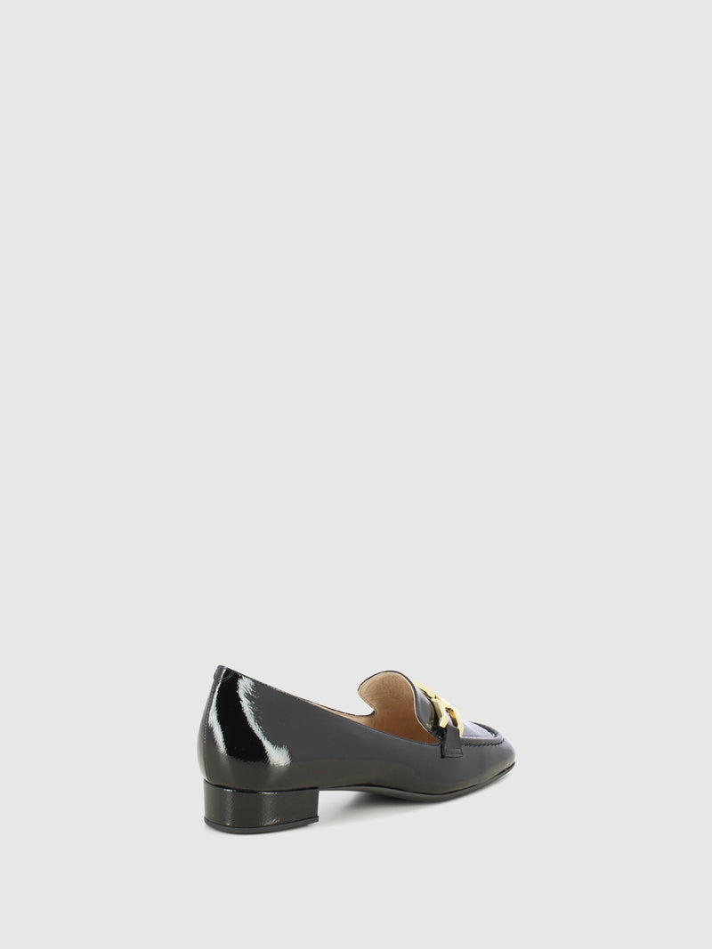 Sofia Costa Sapatos com Apliques em Preto