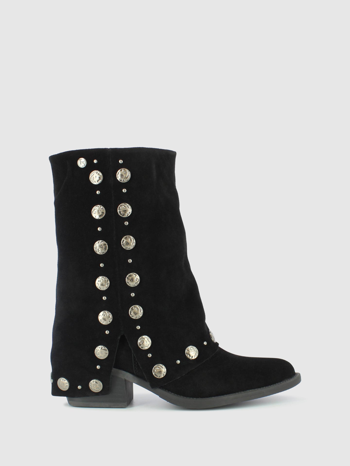 Top3 Botas com Fecho em Preto