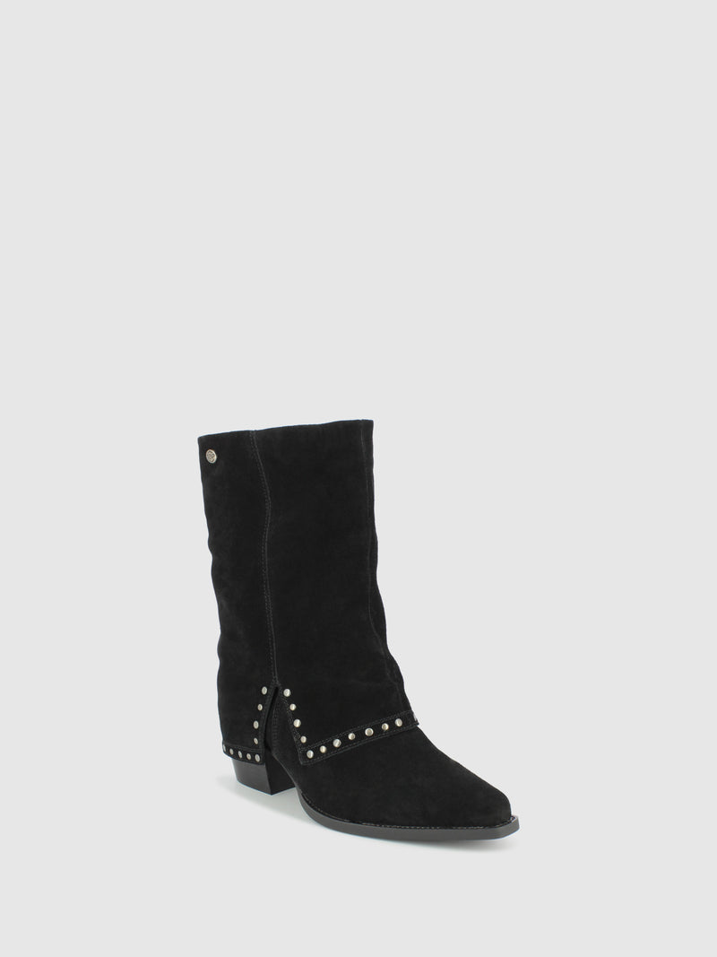 Top3 Botas com Fecho em Preto