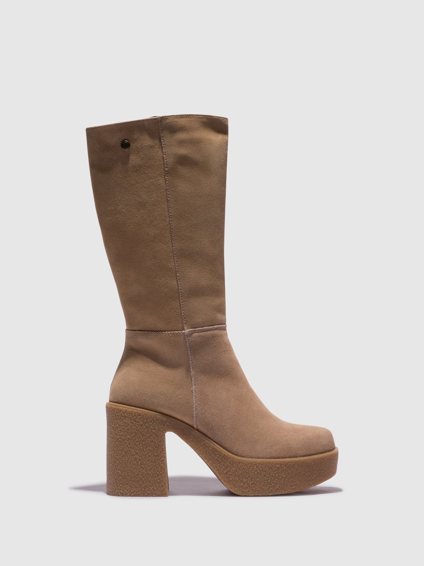 Top3 Botas com Fecho em Taupe