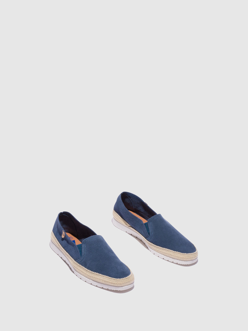 Verbenas Sapatos Loafer em Azul