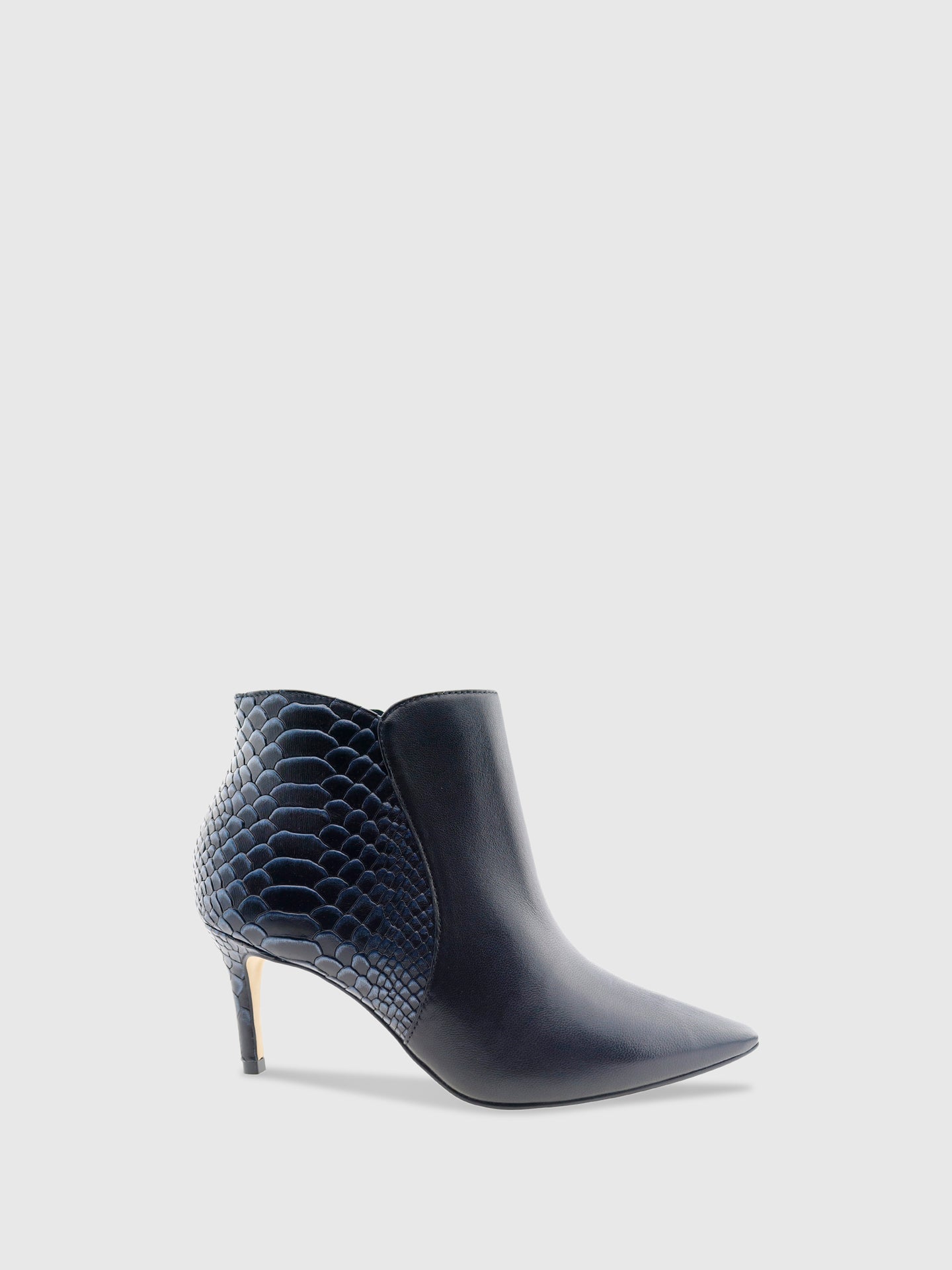 PARODI SHOES Botins Pontiagudas em Padrão Cobra