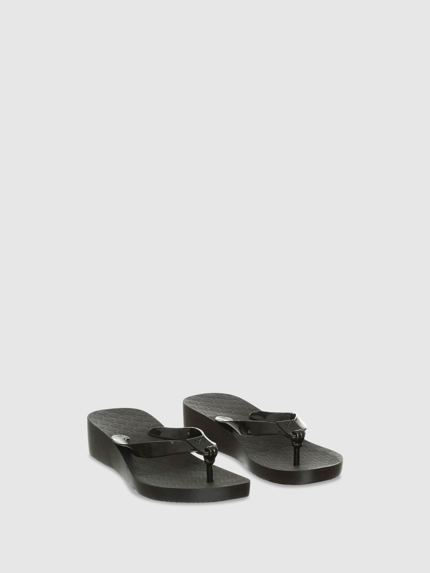 PARODI SHOES Chinelos de Plataforma 1306048 Black