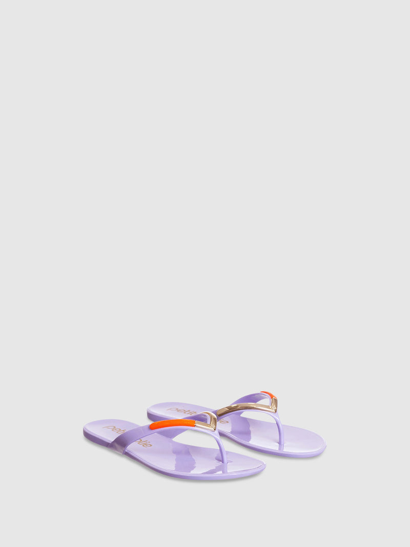 PARODI SHOES Chinelos de estilo Casual 11/5824LILÁS Purple