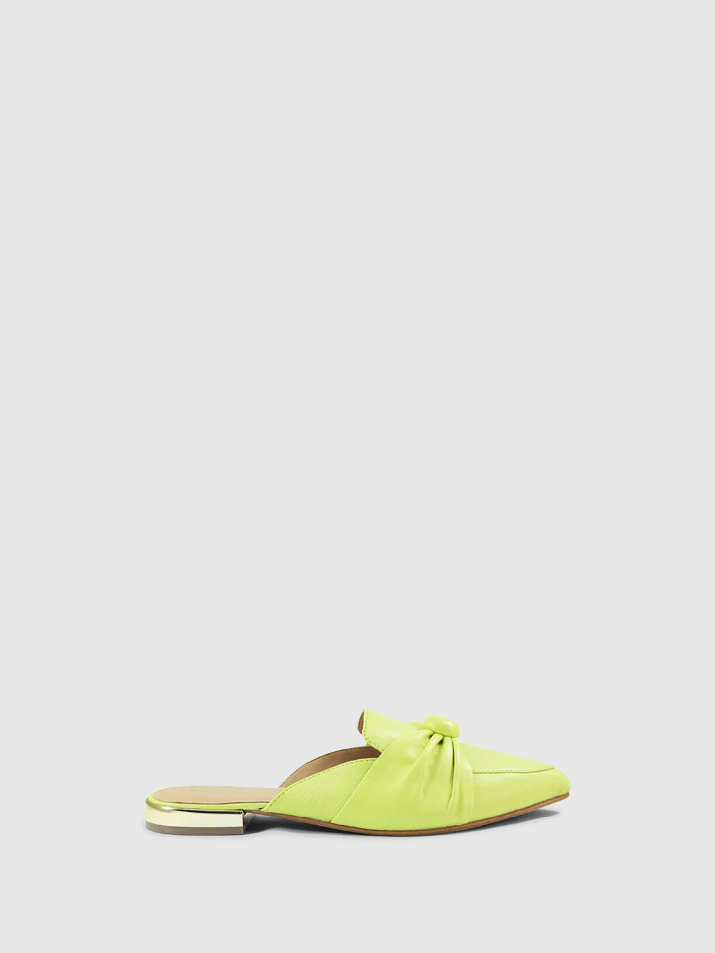 PARODI SUNSHINE Mules Rasas 53/1894LIME Green