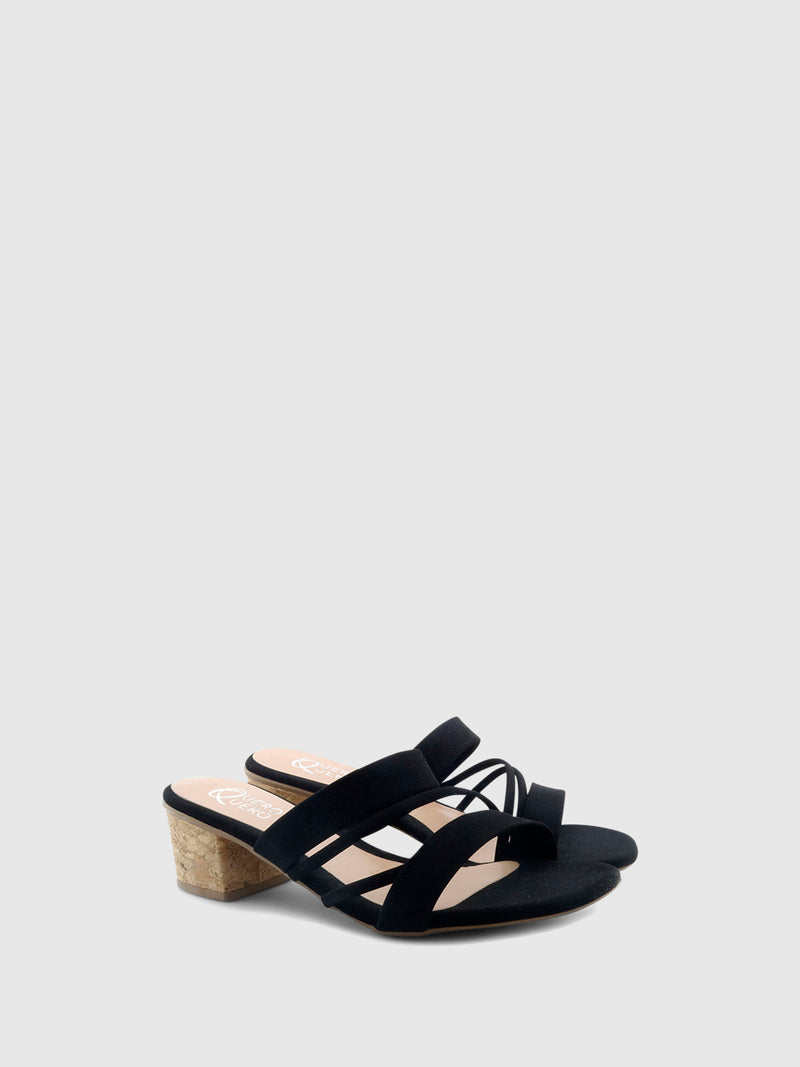 PARODI SHOES Sandálias com Tiras 13/QQ3024PRETO Black