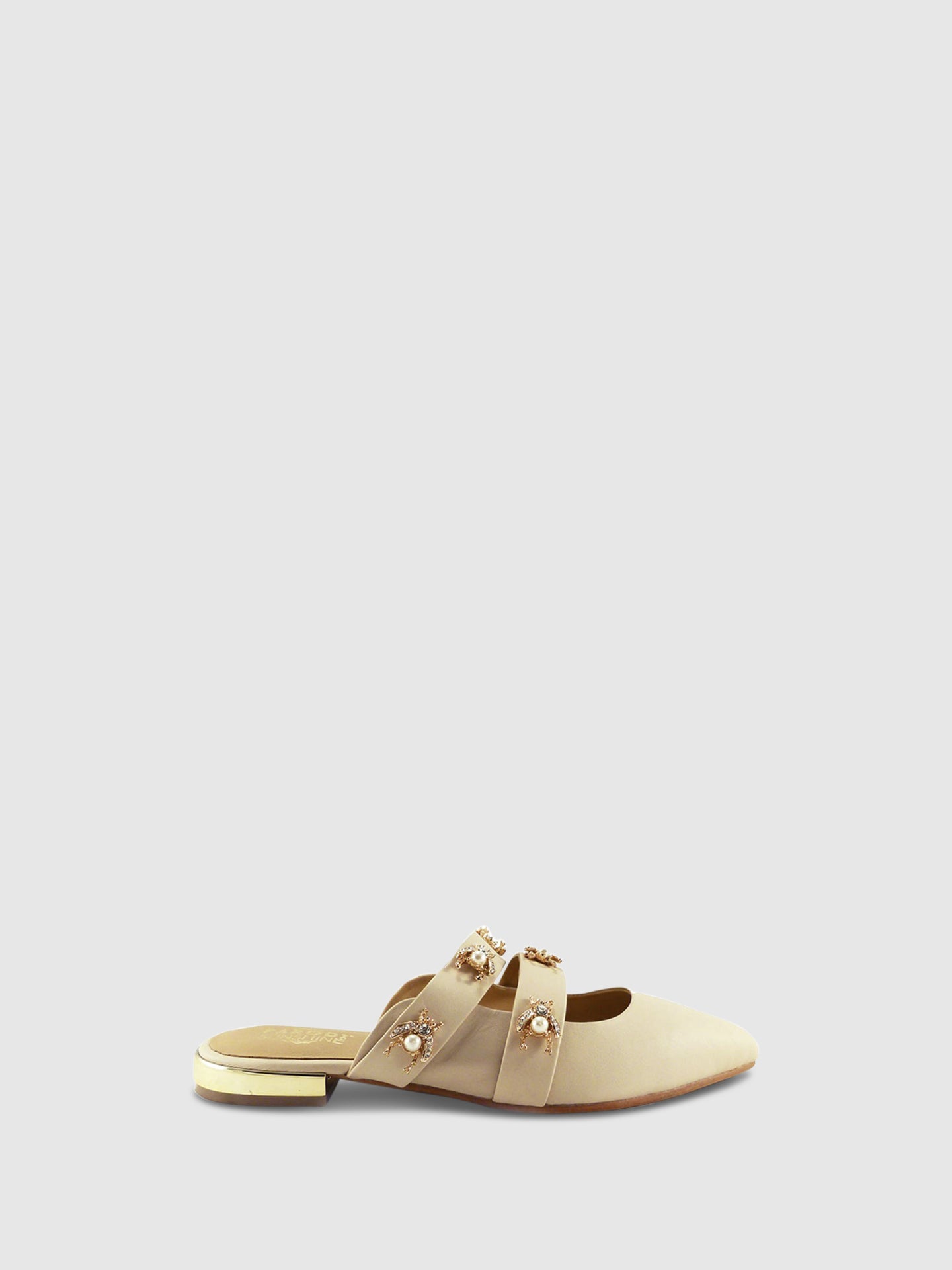 PARODI SHOES Mules Rasas 53/1908BEIGE Beige