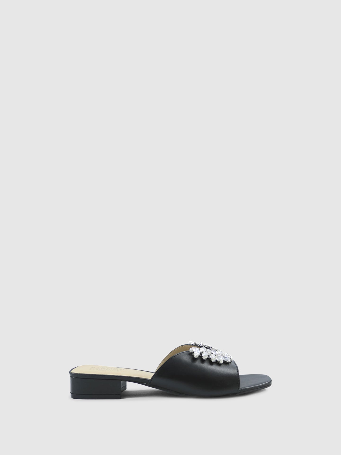 PARODI SUNSHINE Mules de Ponta Redonda 53/1911NERO Black