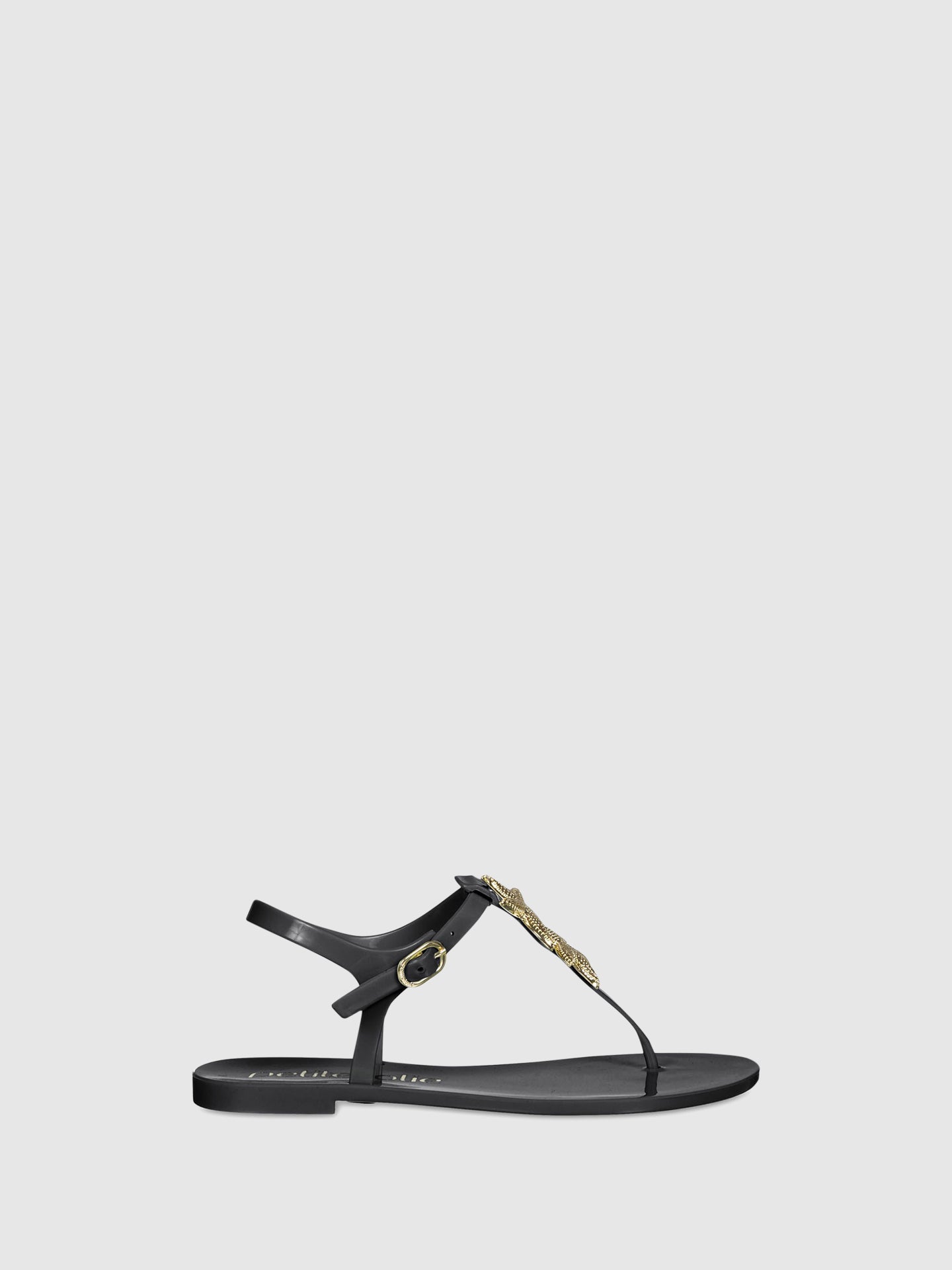 PARODI SHOES Sandálias com Apliques 11/4538BLACK Black