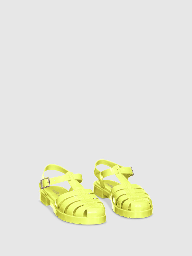 PETITE JOLIE Sandálias Rasas 11/5595AMARELO Yellow