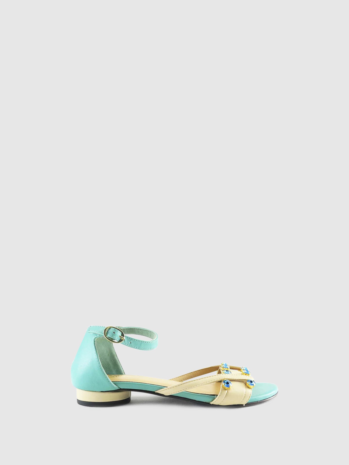 PARODI SHOES Sandálias com Apliques 53/1845MENTA Green