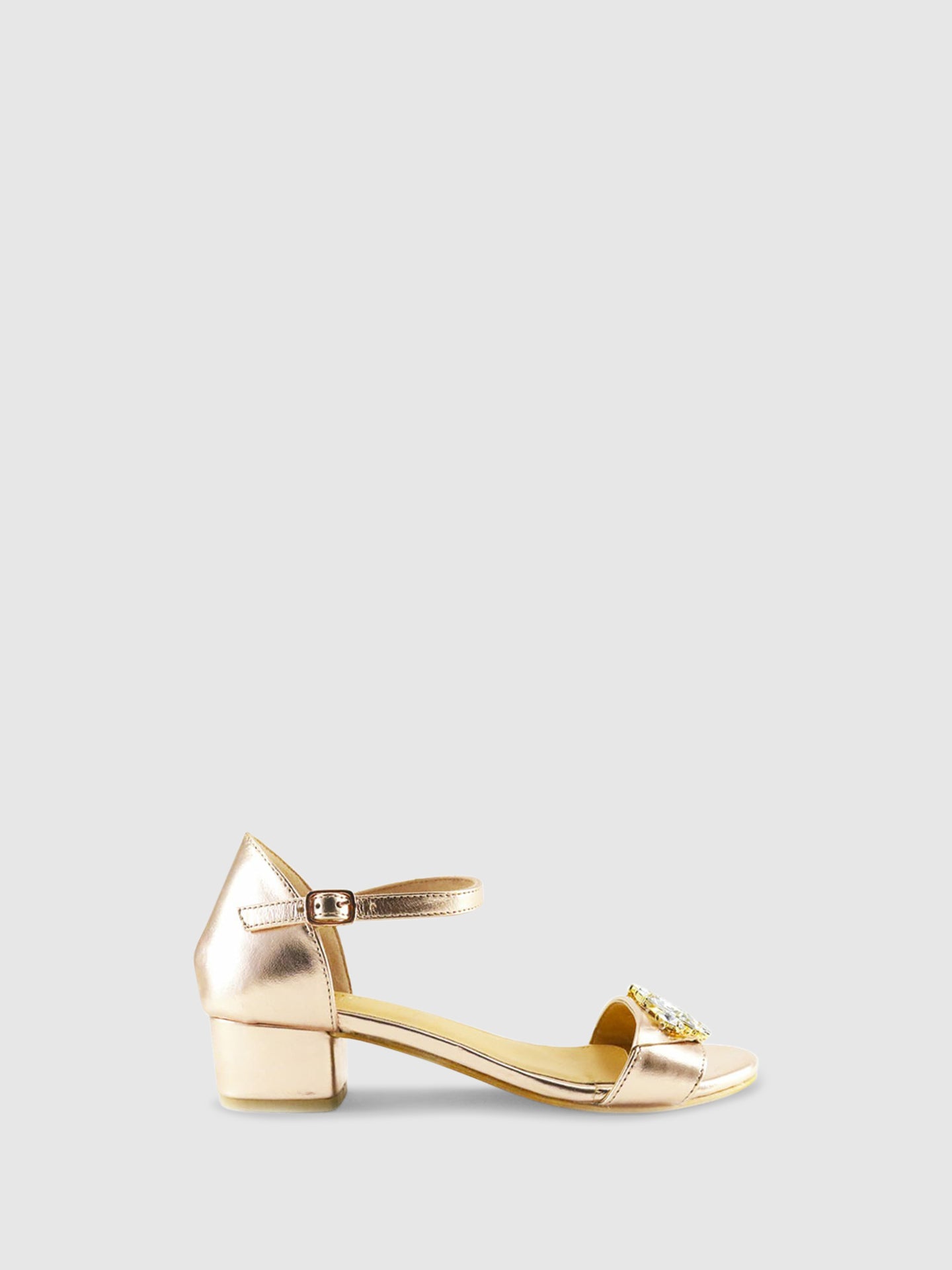 PARODI SHOES Sandálias com Apliques 53/1849ROSA/METAL Pink