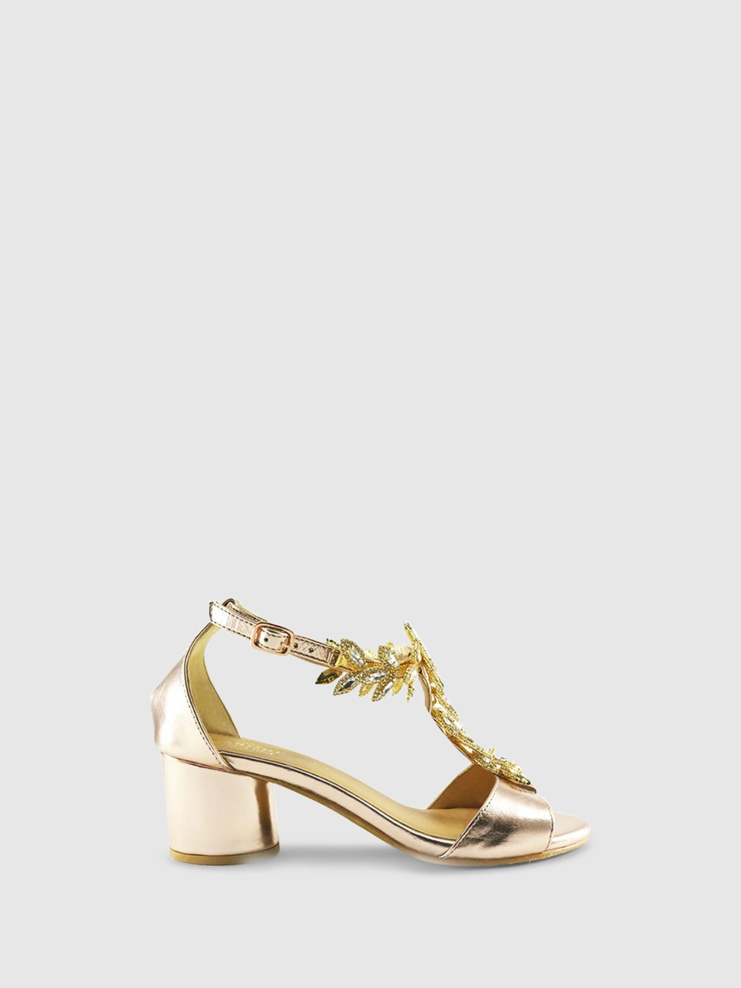 PARODI SHOES Sandálias com Apliques 53/1859ROSA/METAL Pink