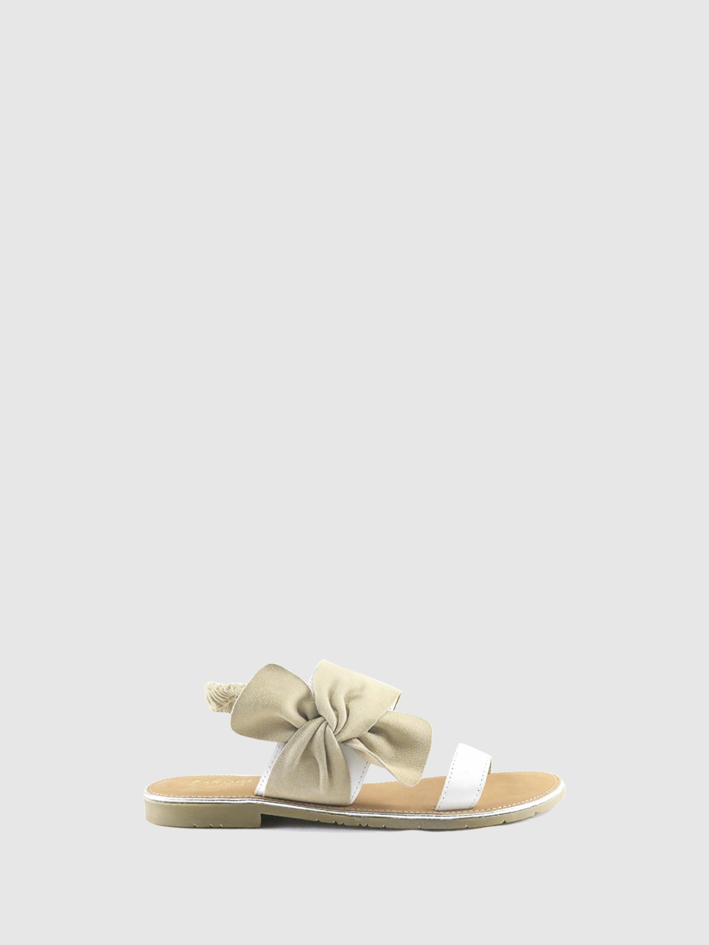 PARODI SHOES Sandálias com Atacadores 53/1830BIANCO White
