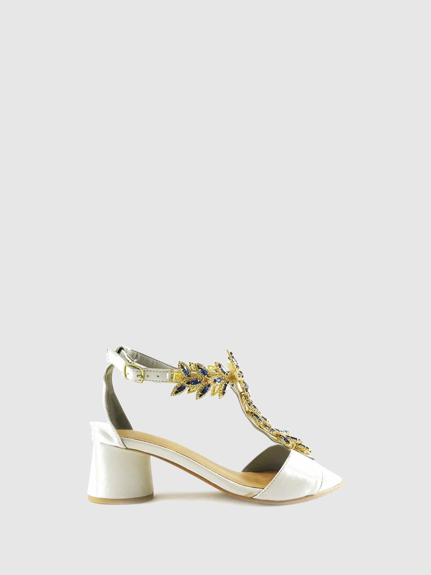 PARODI SHOES Sandálias com Apliques 53/1859BIANCO White