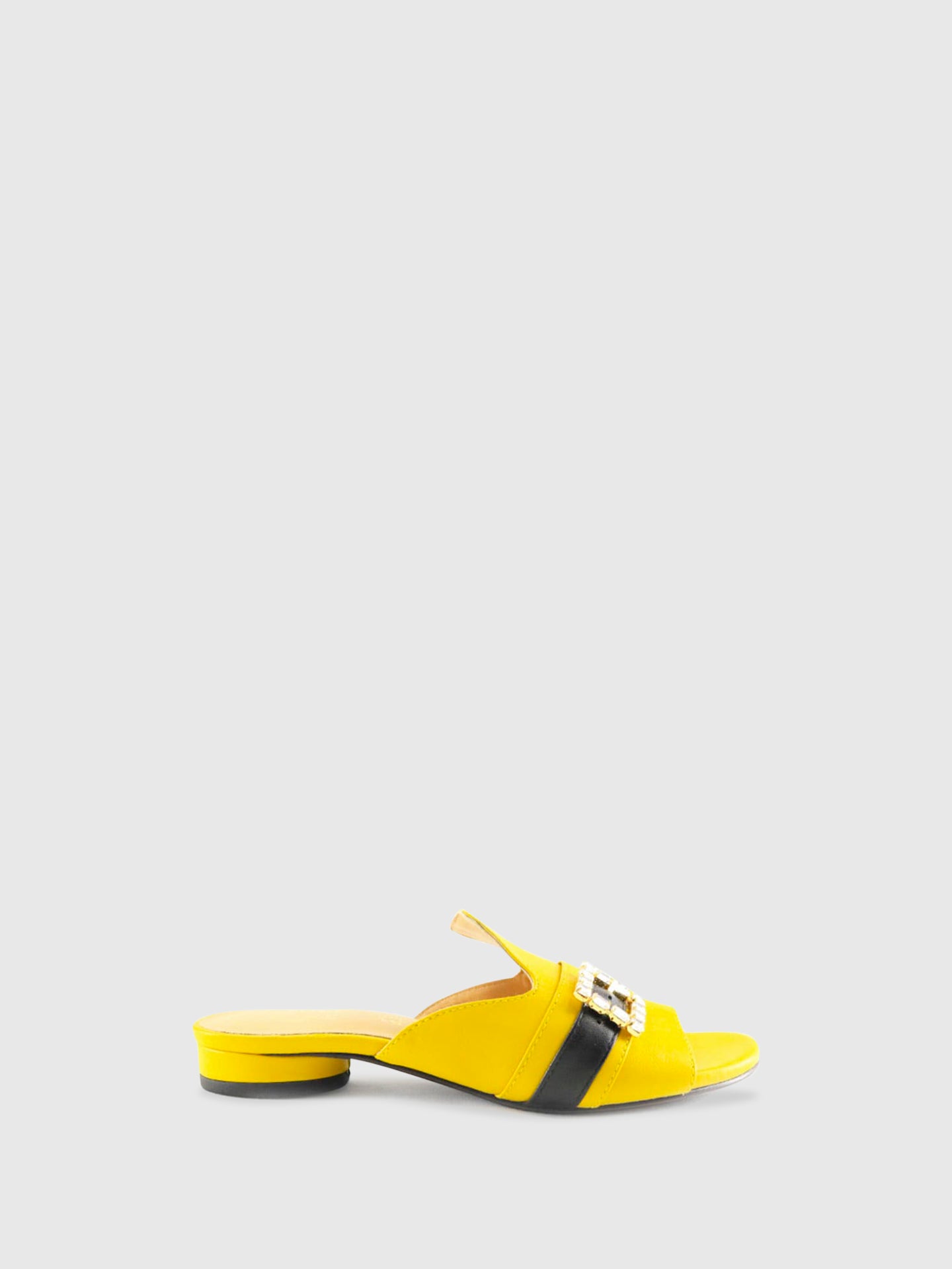 Parodi Sunshine Mules Abertas à Frente 53/1844GIALLO Yellow