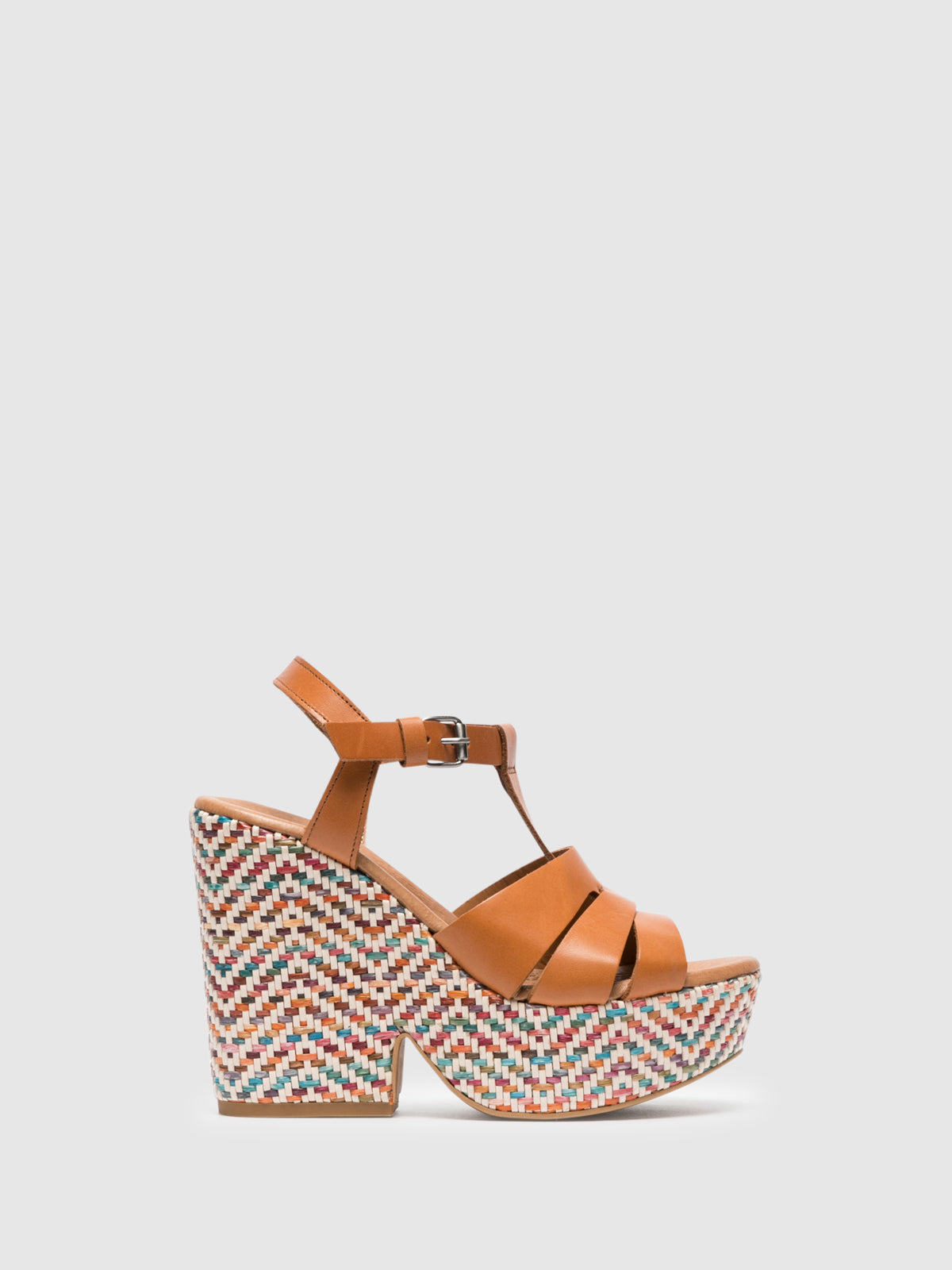 Clay's Sandálias de Plataforma em Camel