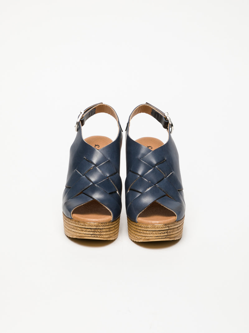 Clay's Sandálias com Fivela em Azul