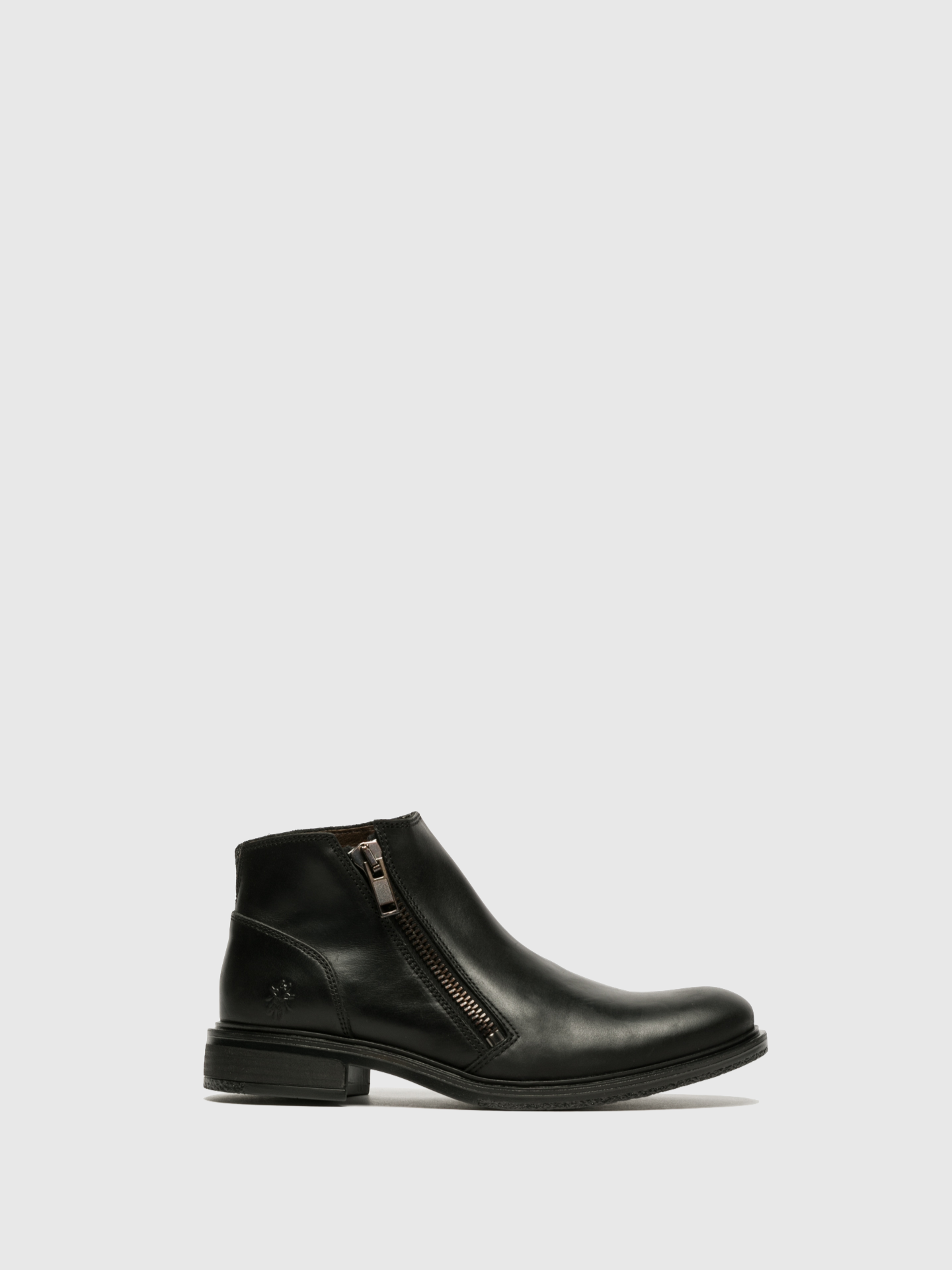Fly London Botins com Fecho em Preto