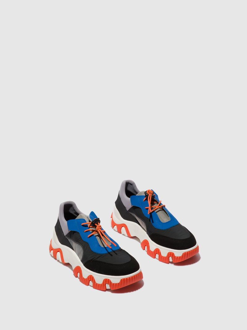 Fly London Ténis com Elástico FIAN634FLY MULTI GREY/BLUE/ORANGE