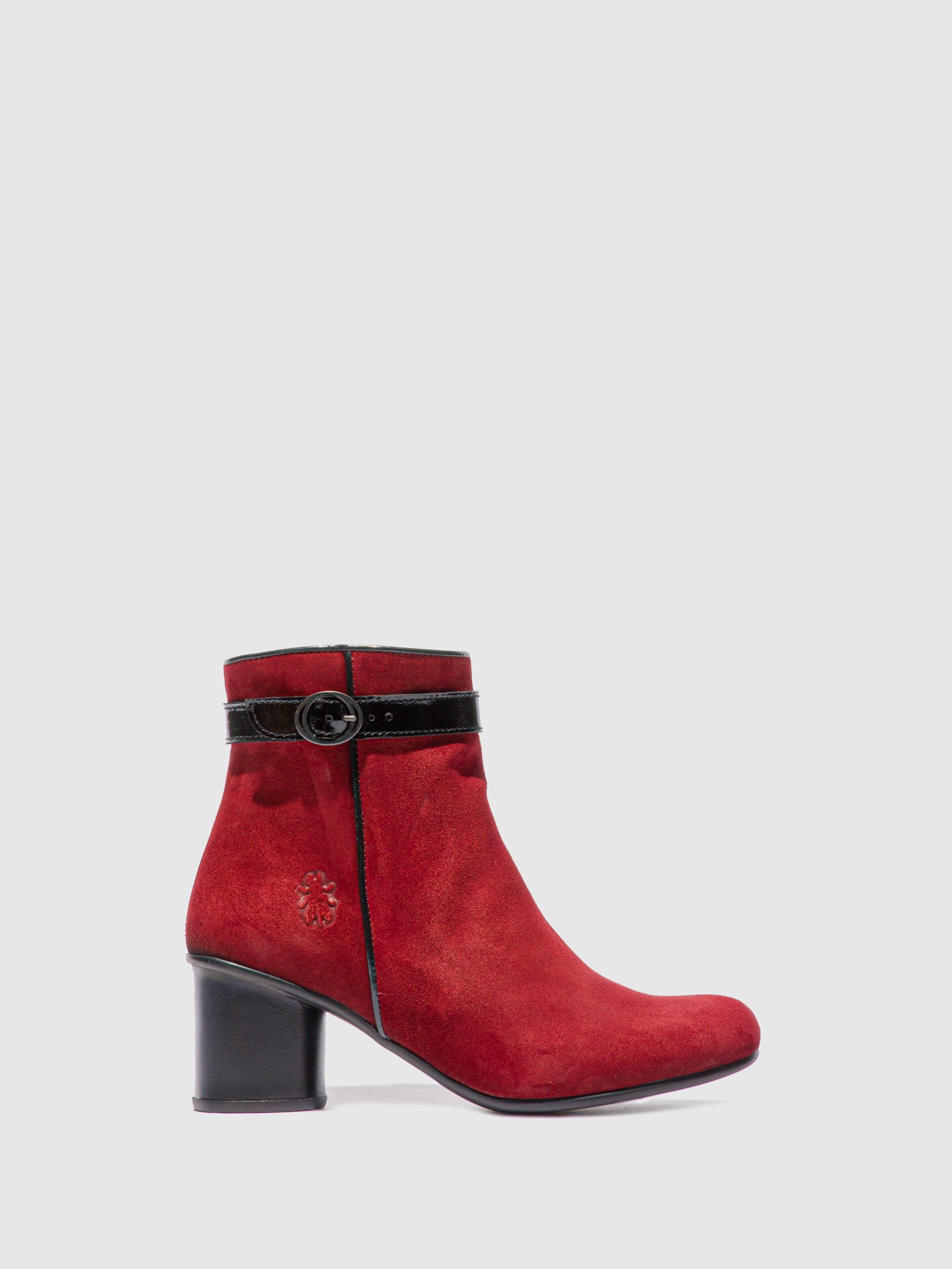 Fly London Botins com Fecho SAKO810FLY RANCH/LUXOR DK RED/BLACK