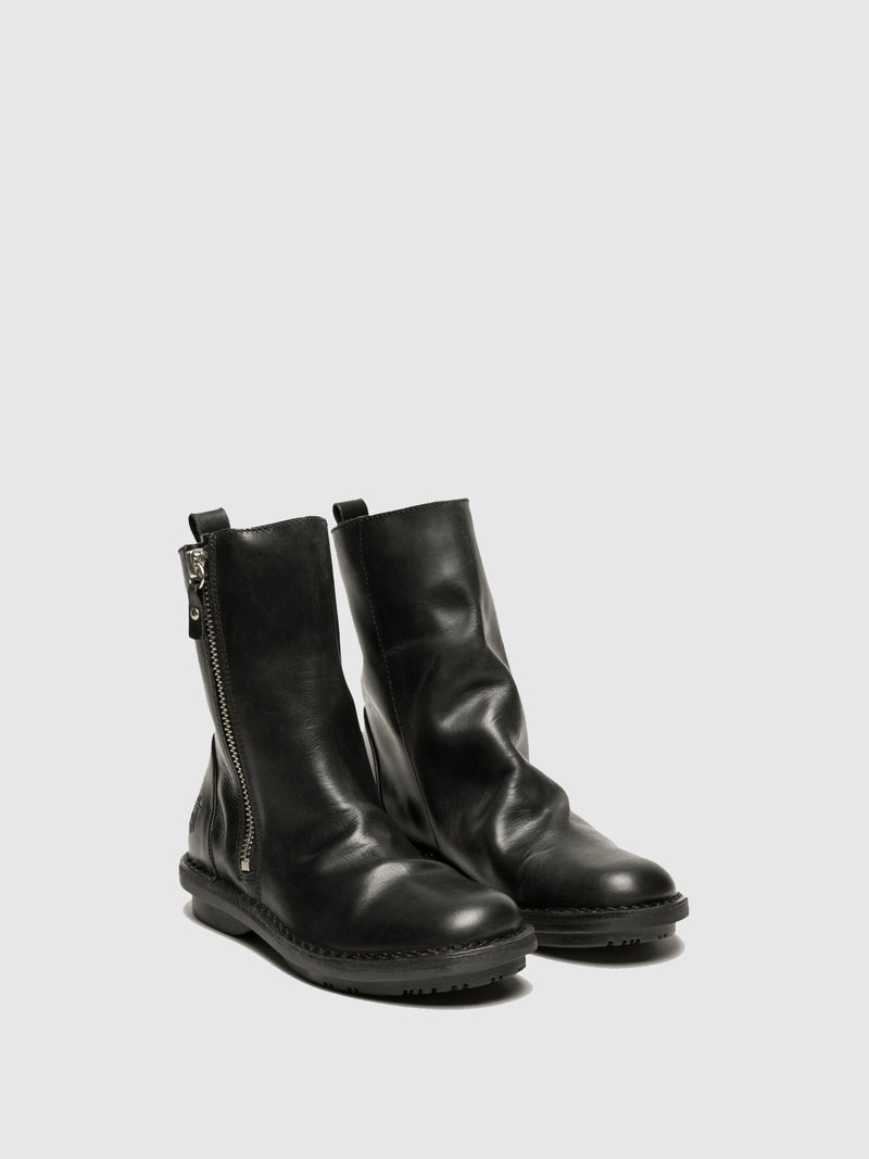 Fly London Botins com Fecho em Preto