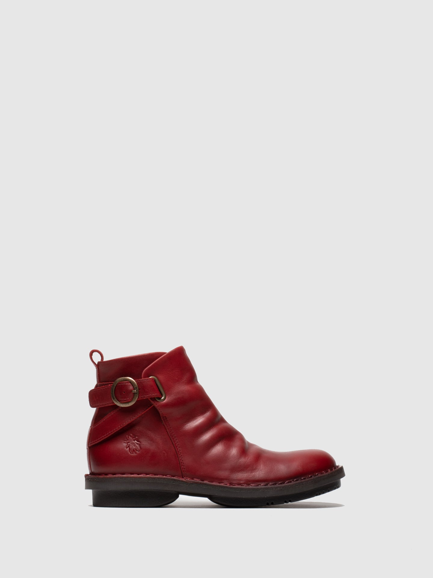 Fly London Botins com Fivela FICO968FLY RUG RED