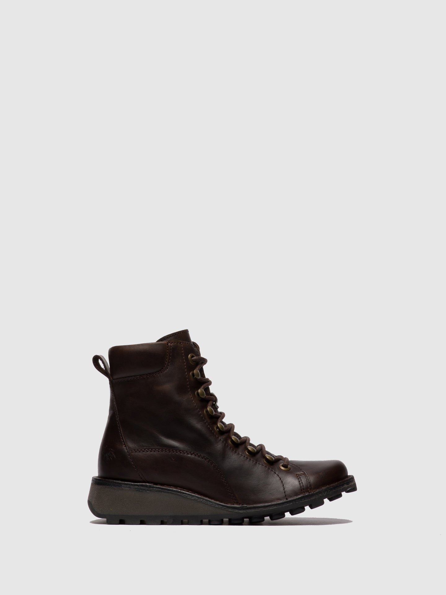 Fly London Botins com Atacadores MALU001FLY DK.BROWN