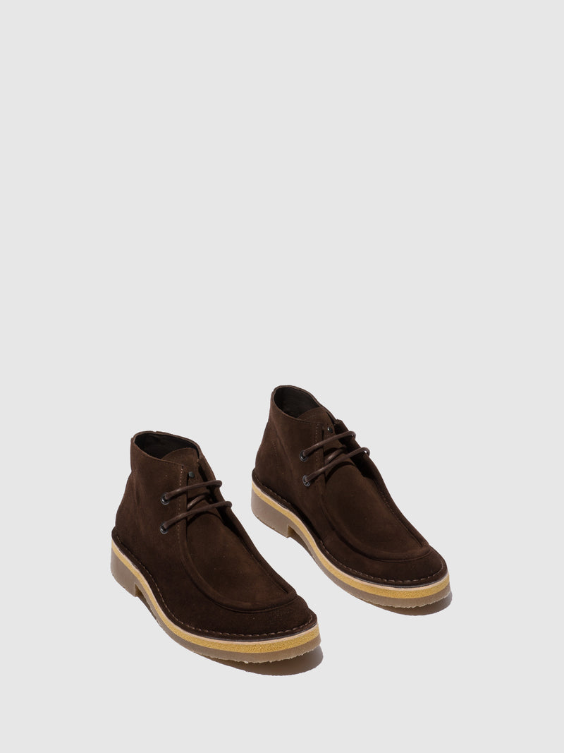 Fly London Botins com Atacadores RODO076FLY OILSUEDE (VEGETAL) MOCCA