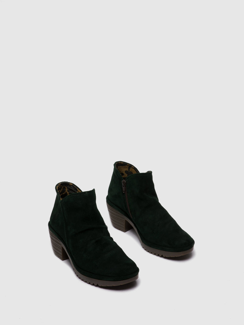 Fly London Botins com Fecho WEZO890FLY OILSUEDE GREEN FOREST