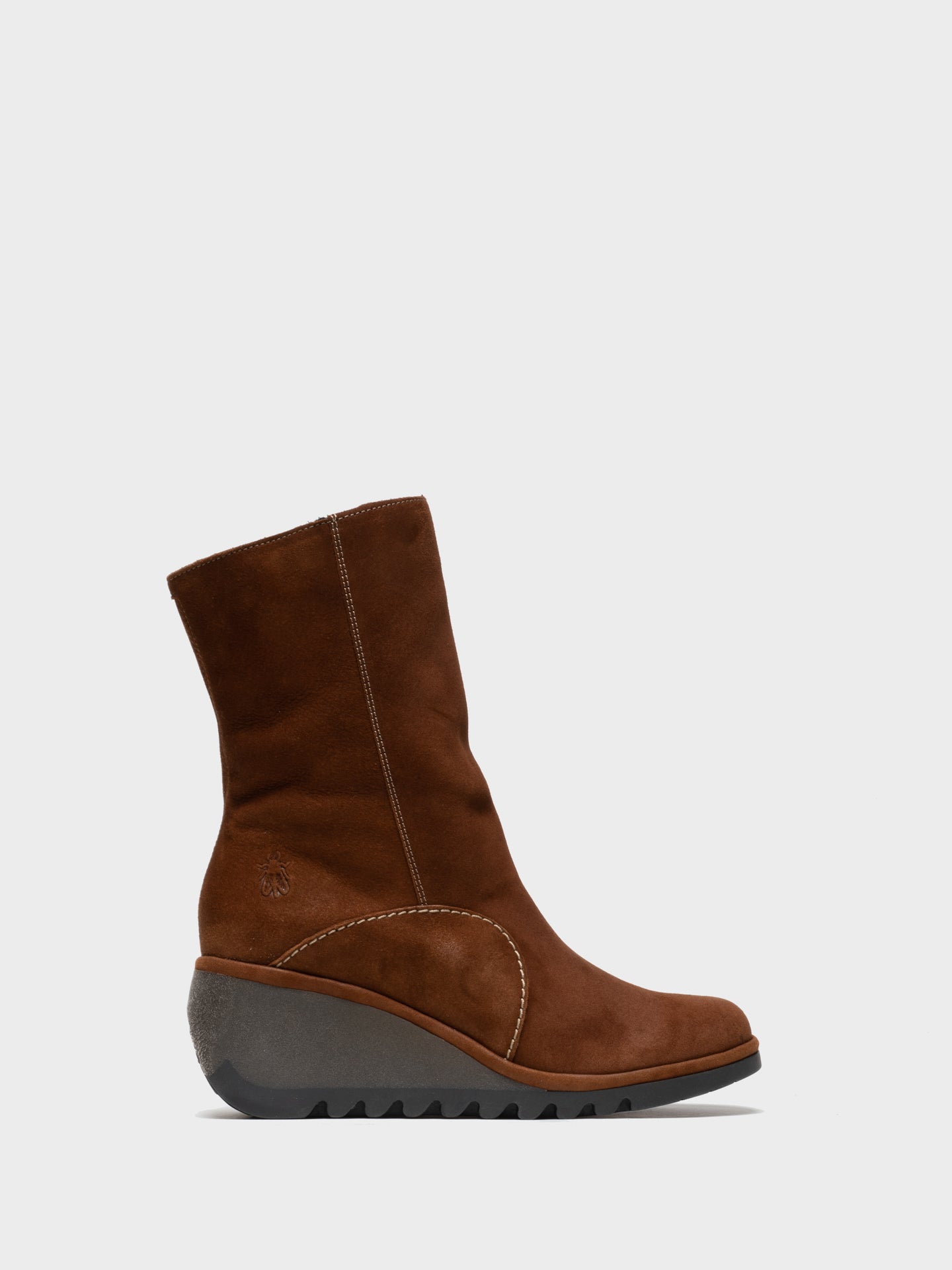 Fly London Botins com Fecho em Castanho Chocolate