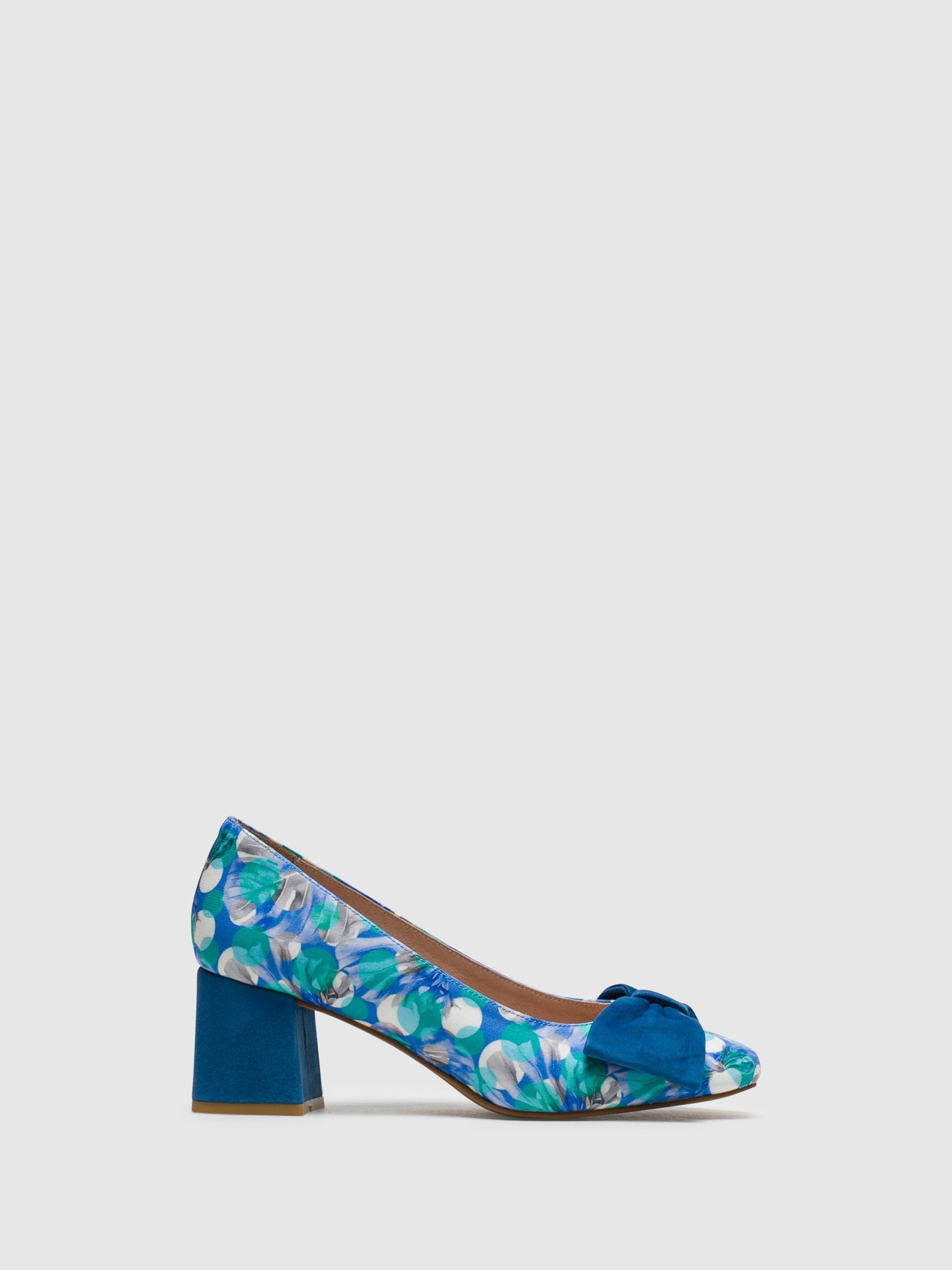 Foreva Sapatos com Ponta Redonda em Azul