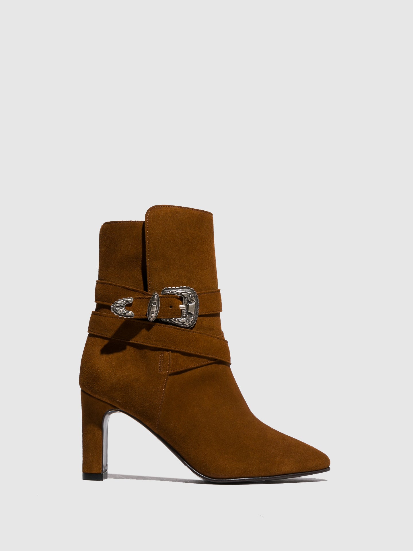 Foreva Botas com Fivela em Camel