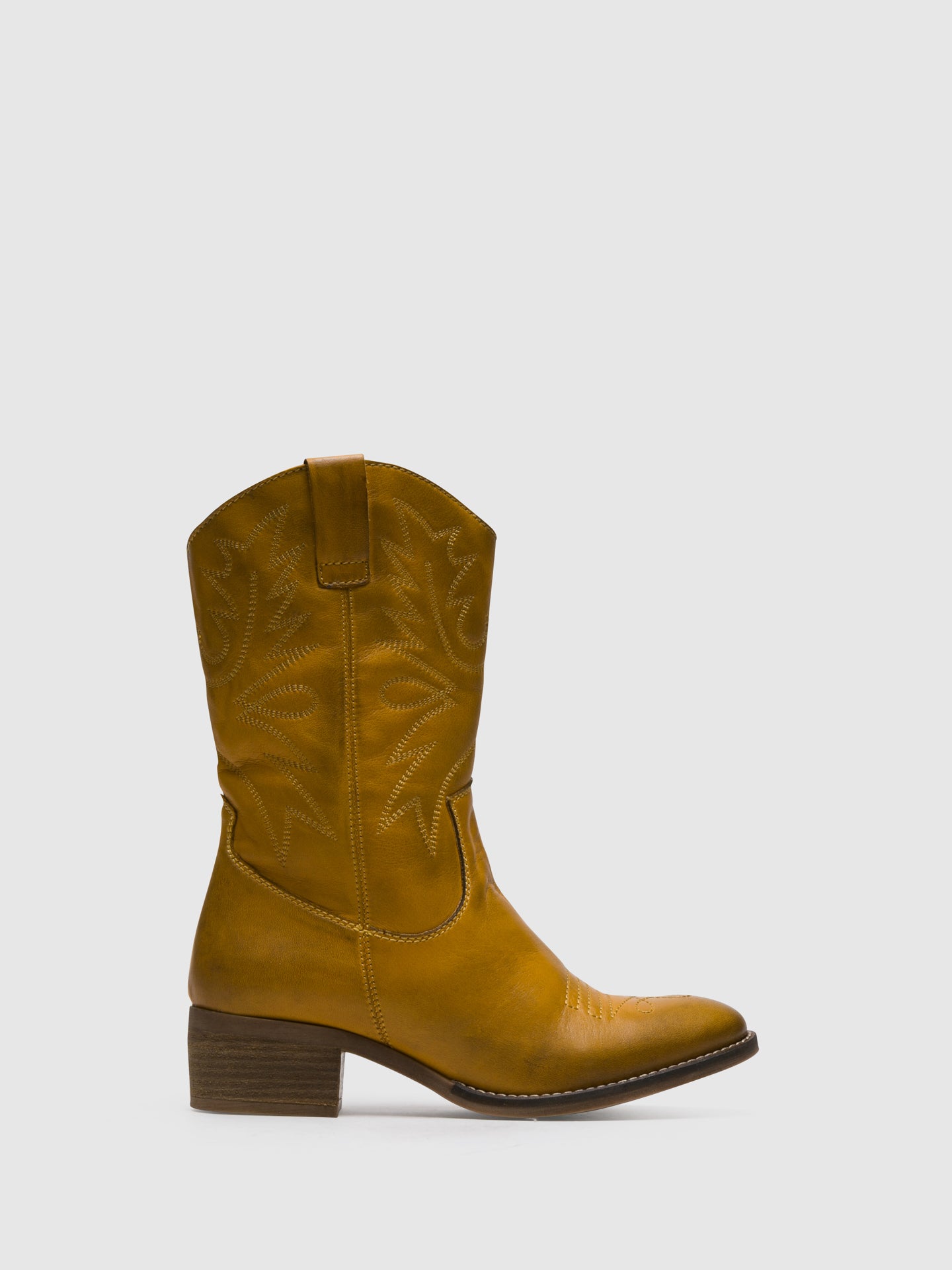 Foreva Botas Texanas em Amarelo