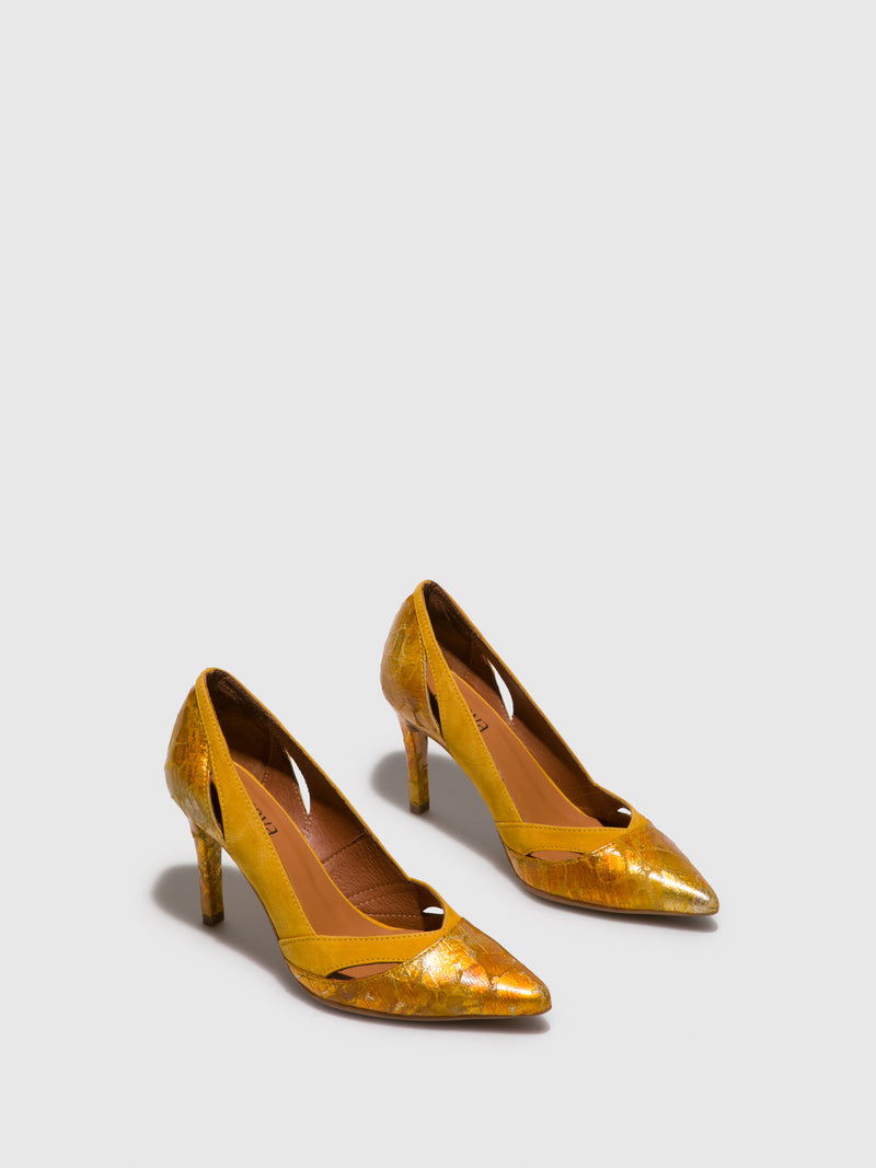 Foreva Sapatos Stilettos em Amarelo