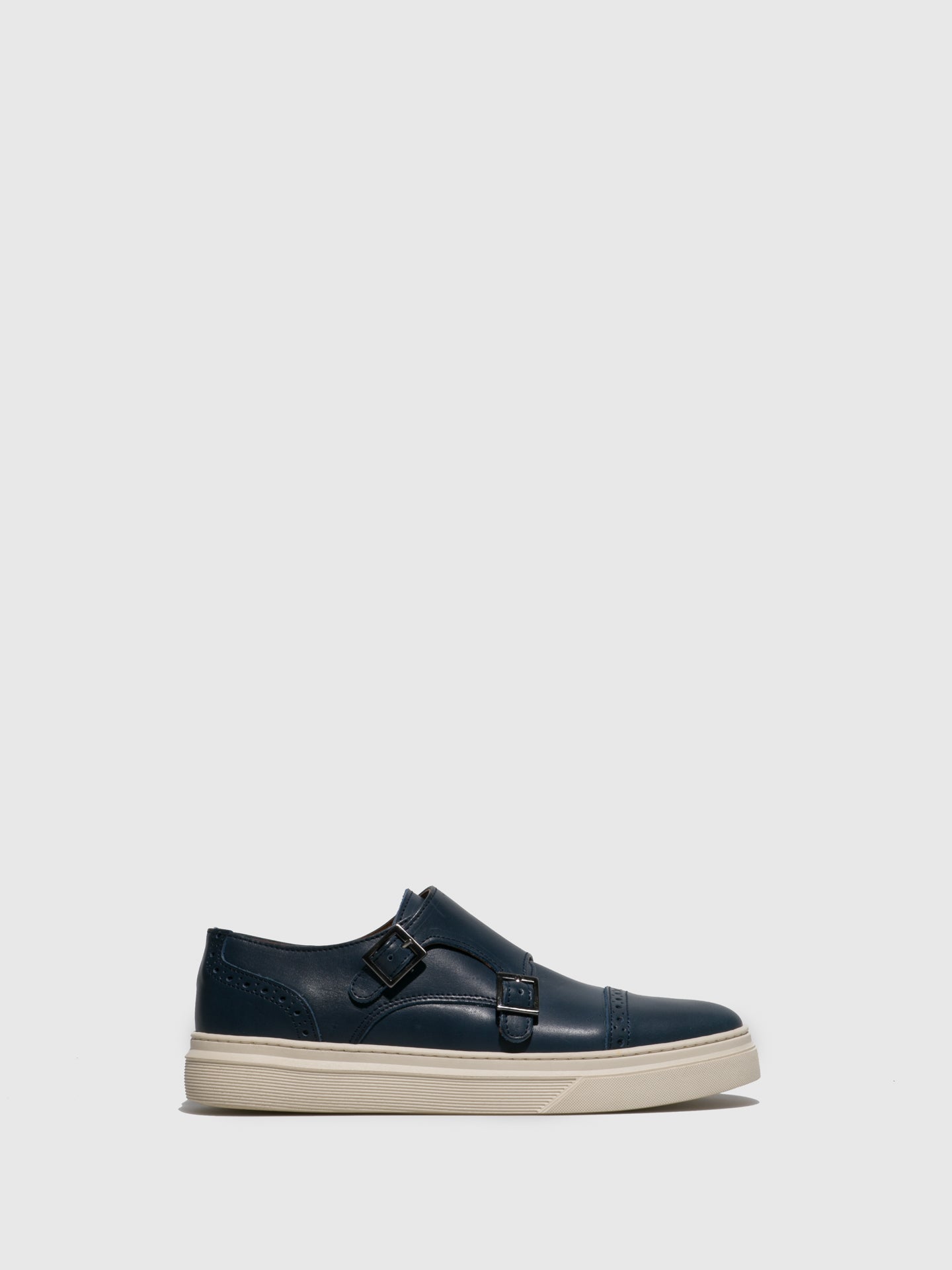 Fungi Sapatos com Fivela em Azul