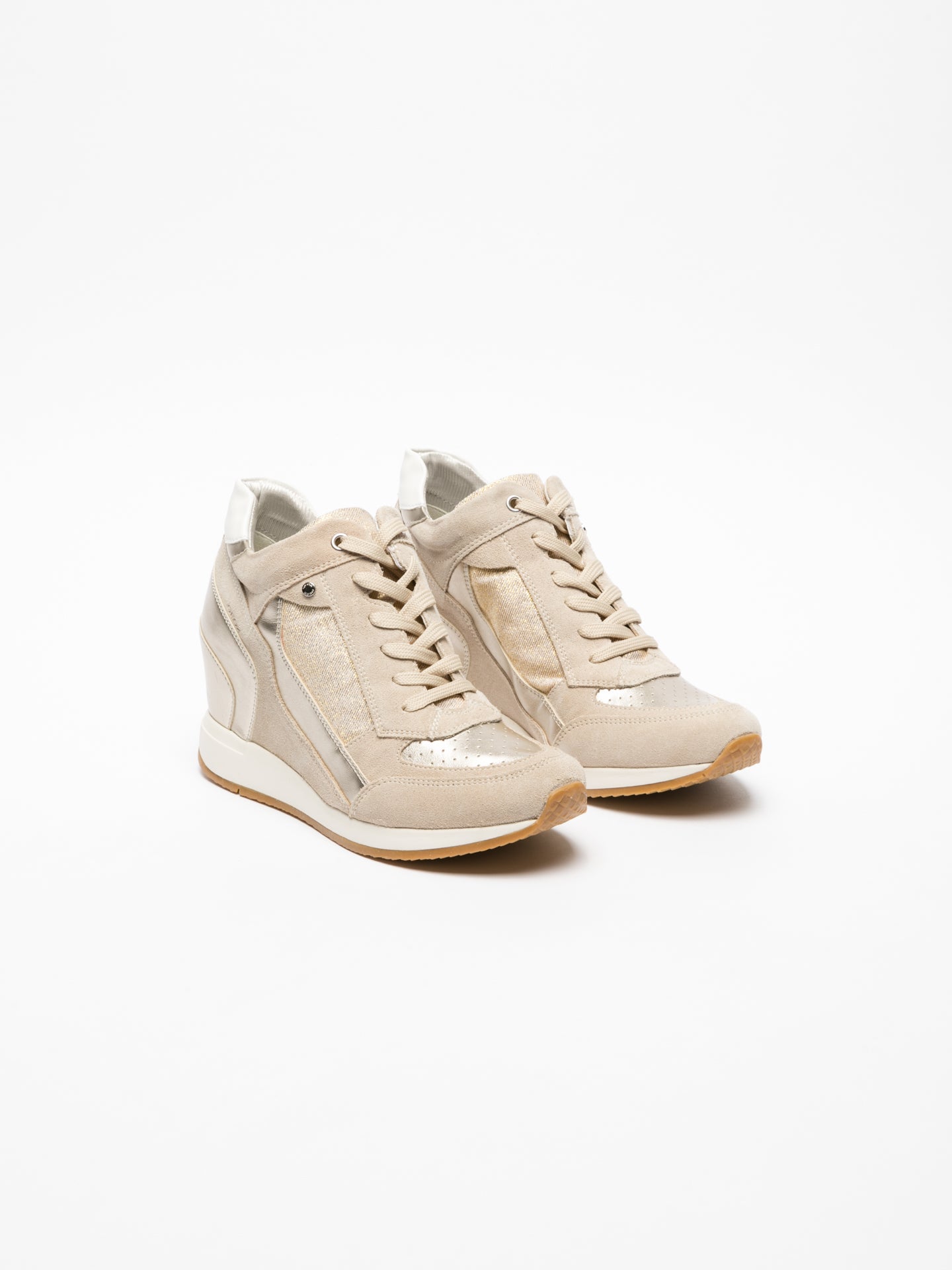 Geox Ténis com Atacadores em Castanho