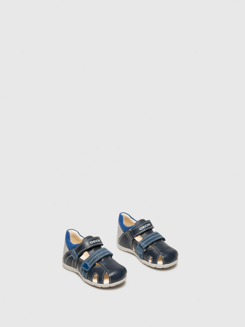Geox Sandálias com Velcro em Azul Marinho
