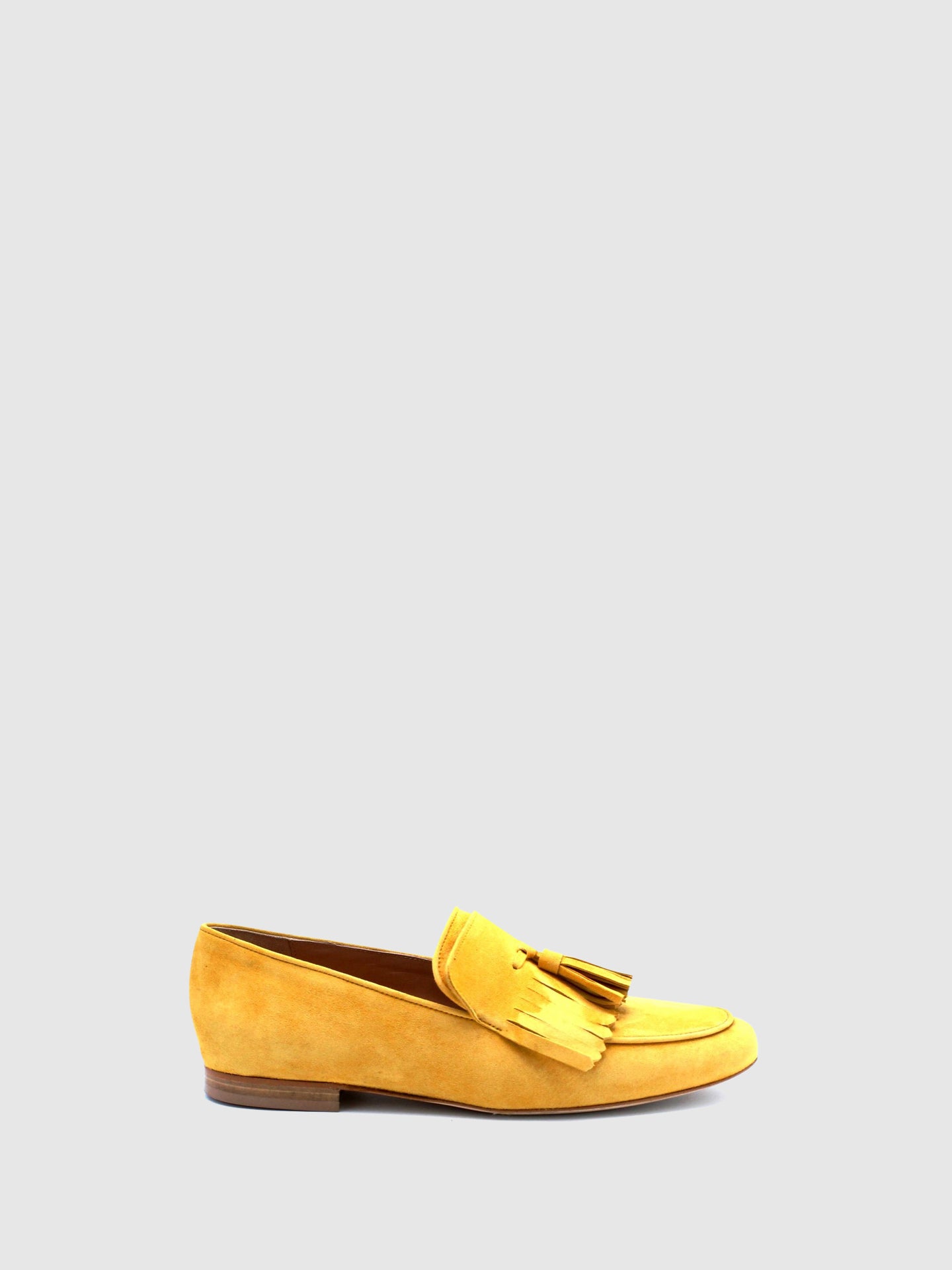 JJ Heitor Loafers com Apliques C03L3 Suede Yellow