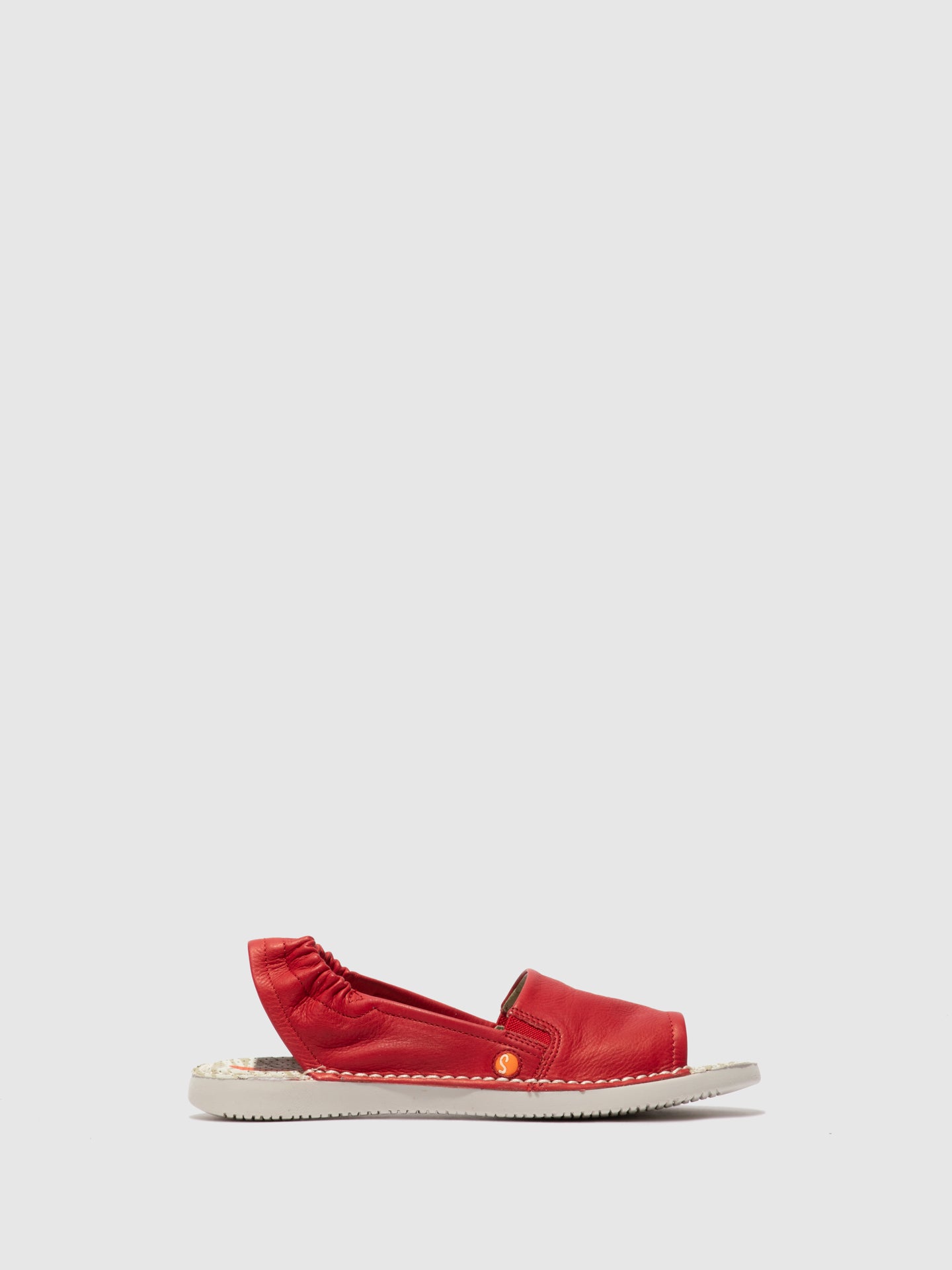 Softinos Sandálias com Tira no Calcanhar TEE430SOF SMOOTH CHERRY RED