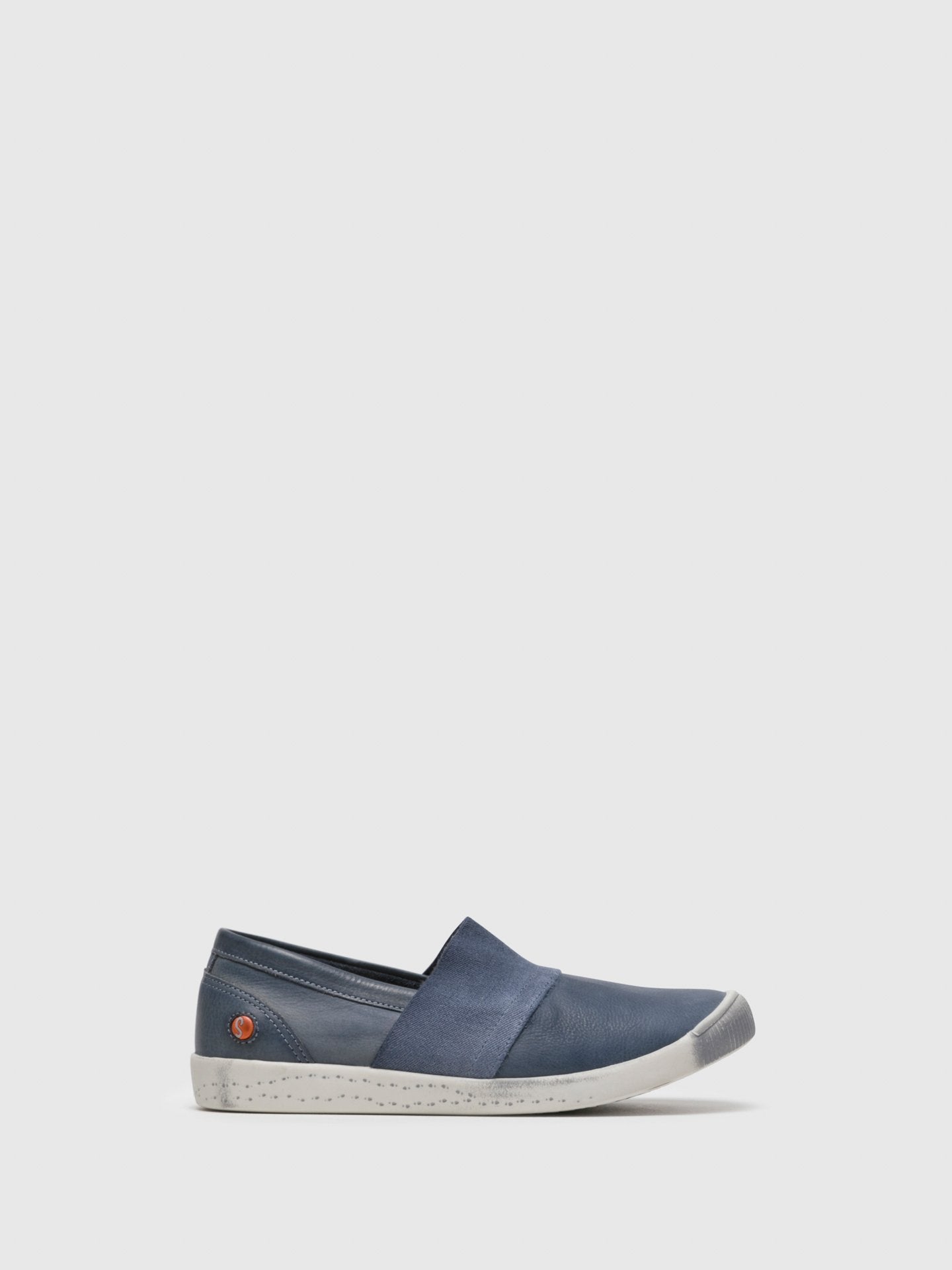 Softinos Sapatos com Elástico INO497SOF WASHED NAVY
