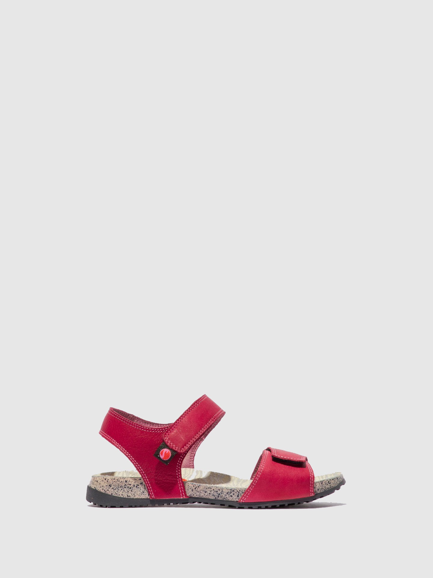 Softinos Sandálias com Velcro KIVA530SOF Red