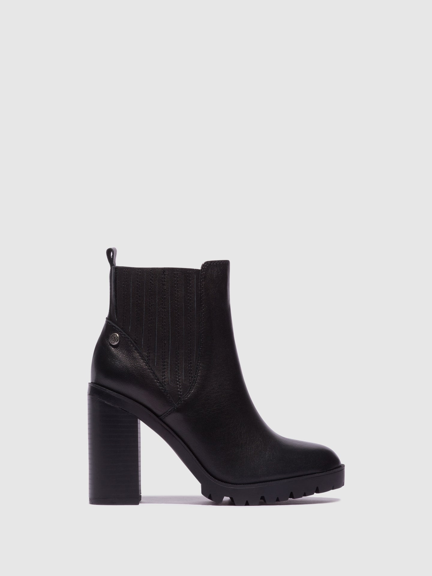 Top3 Botins com Elástico em Preto